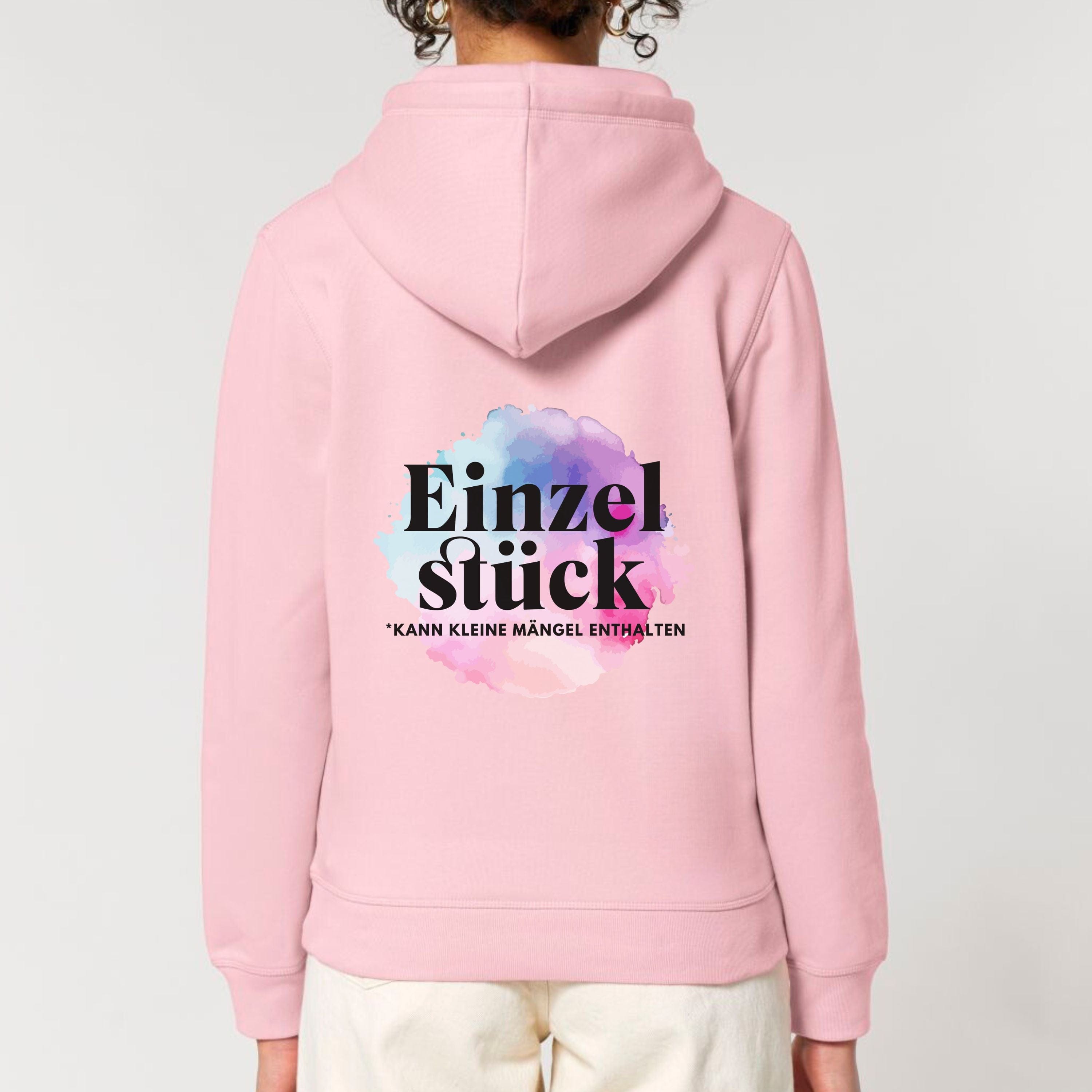 moteevation  Einzelstück (Special Edition 2) - Bio Unisex Hoodie Cotton Pink / XS