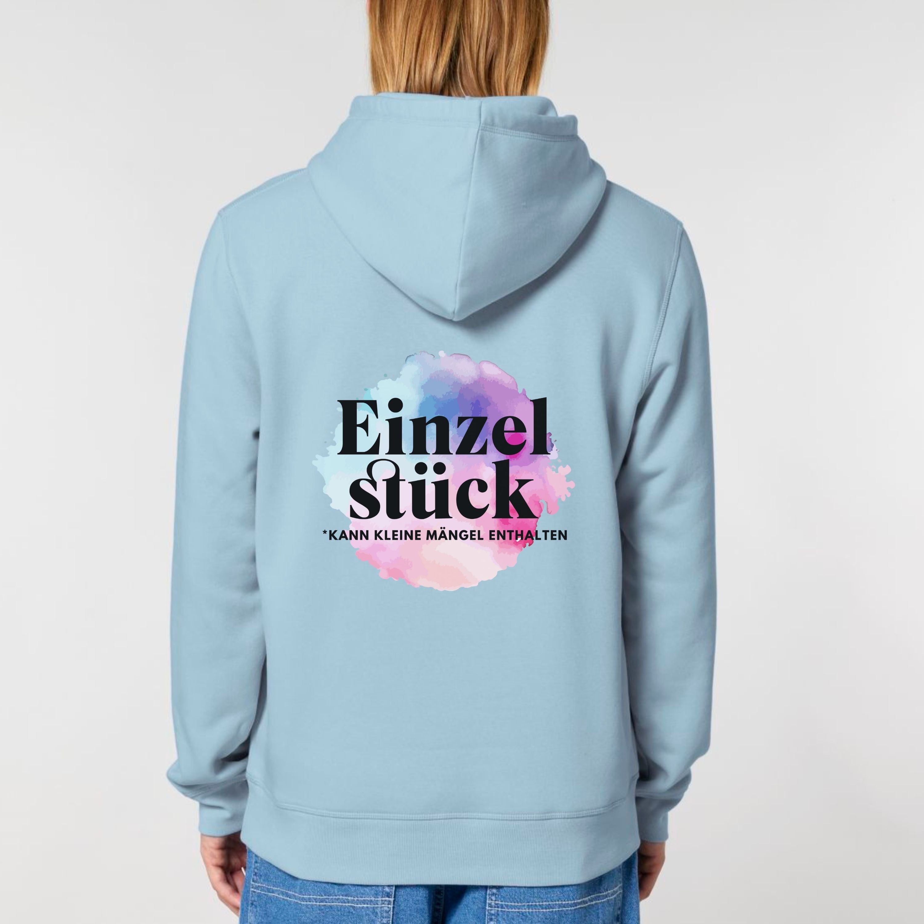 moteevation  Einzelstück (Special Edition 2) - Bio Unisex Hoodie Sky Blue / XS