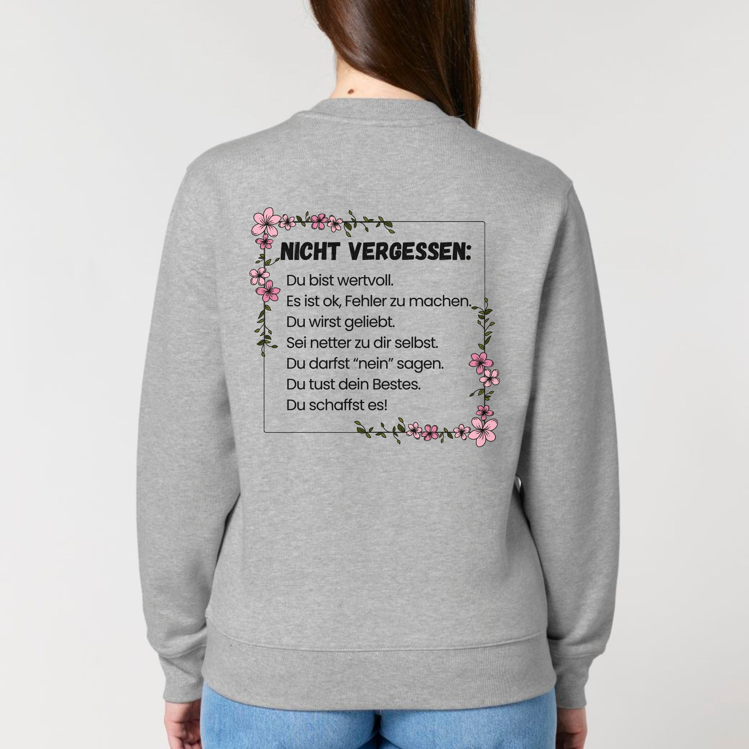 Erinnerung - Bio Unisex Sweatshirt