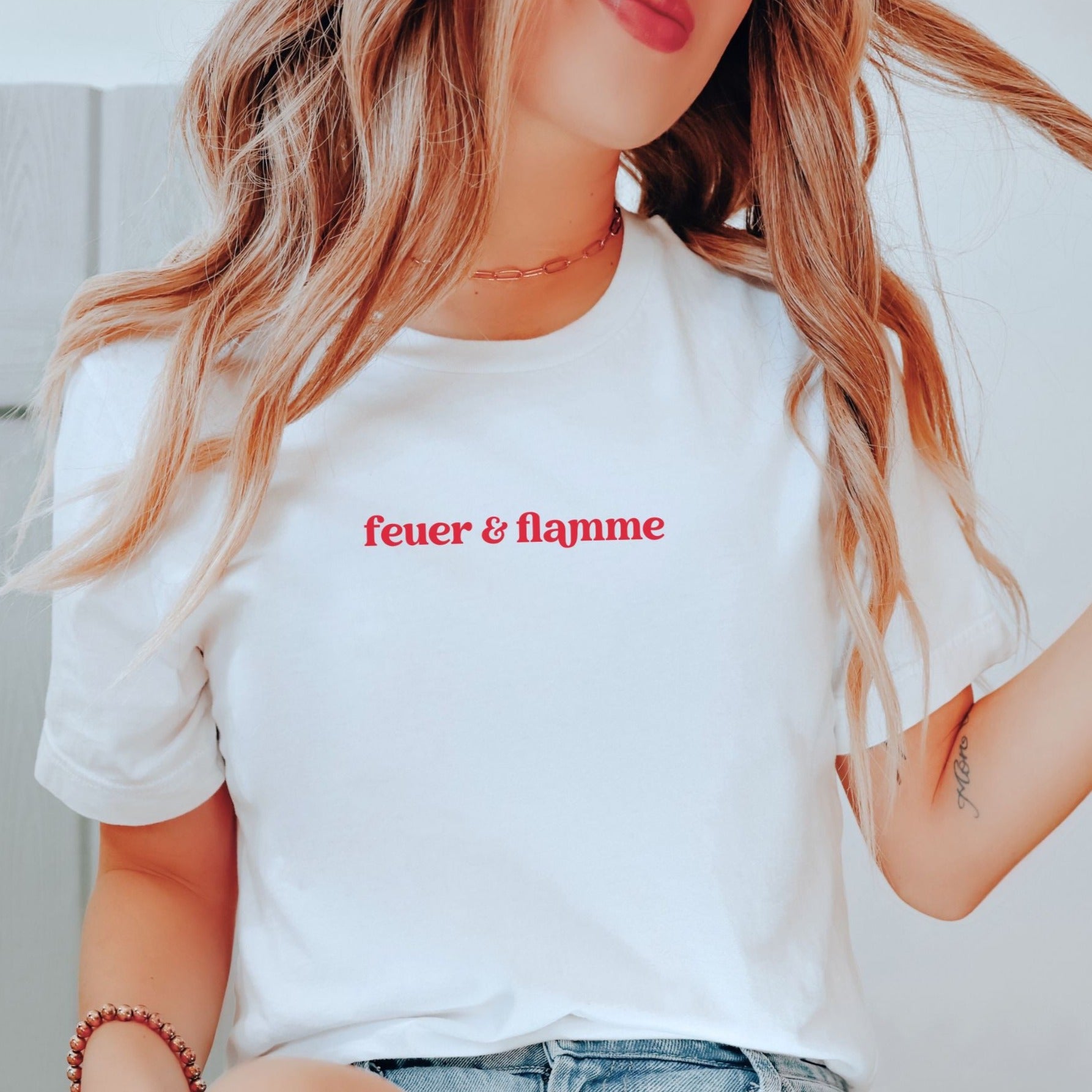 Feuer & Flamme - Bio Unisex T-Shirt