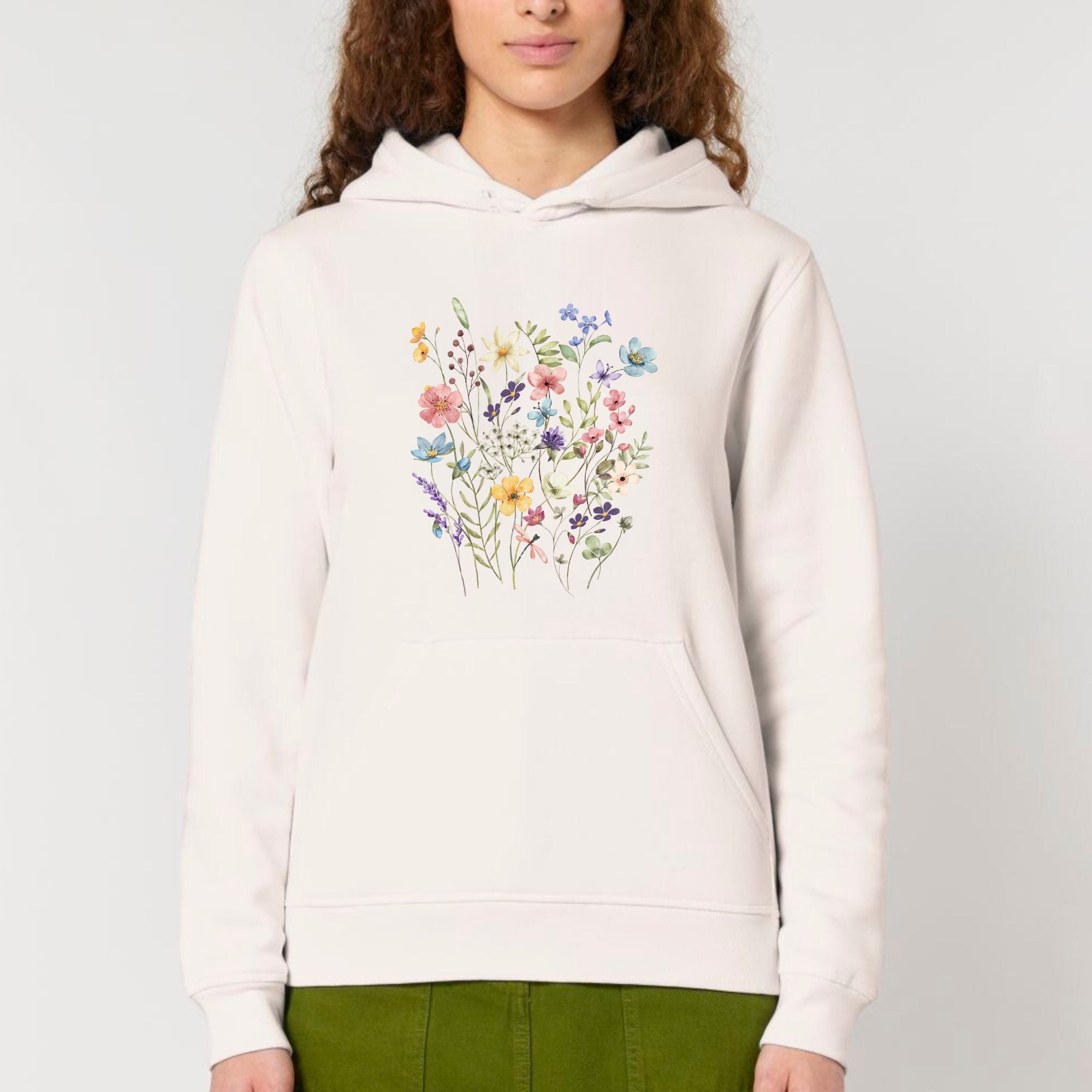 Flowers - Bio Unisex Hoodie