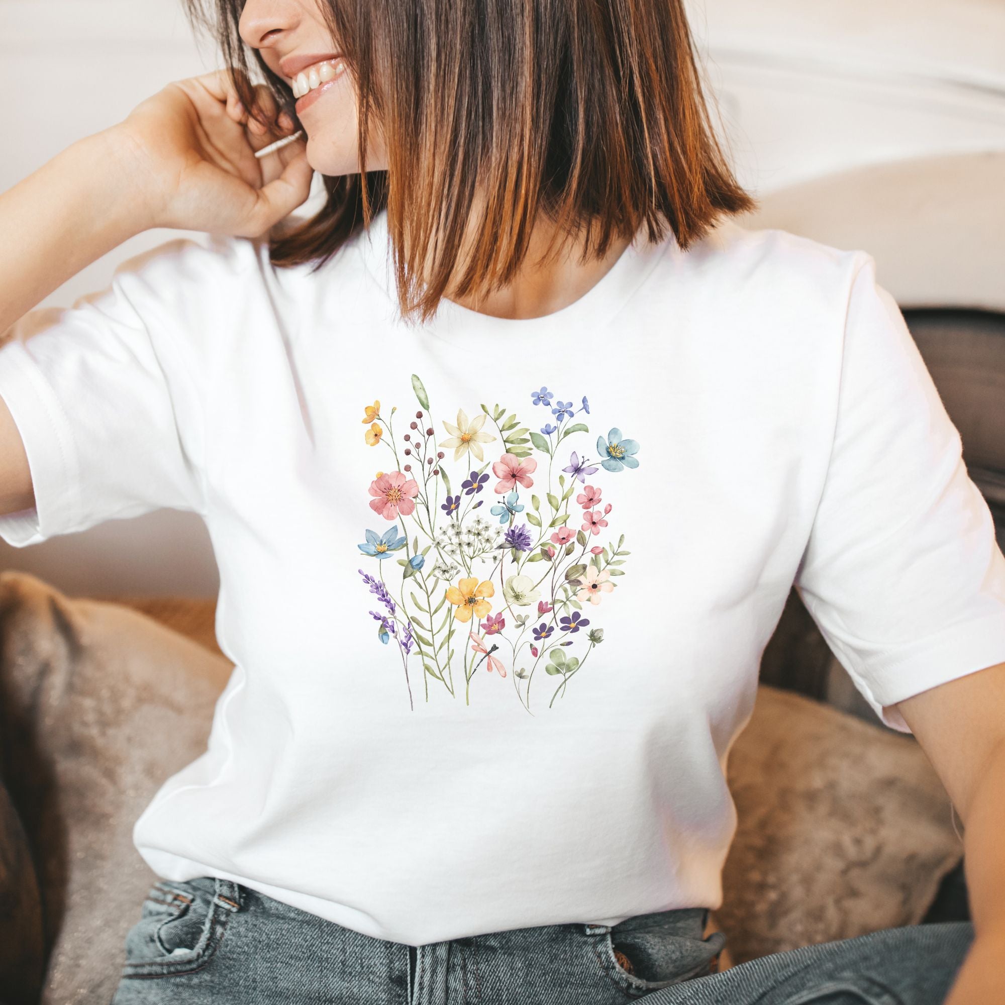 Flowers - Bio Unisex T-Shirt