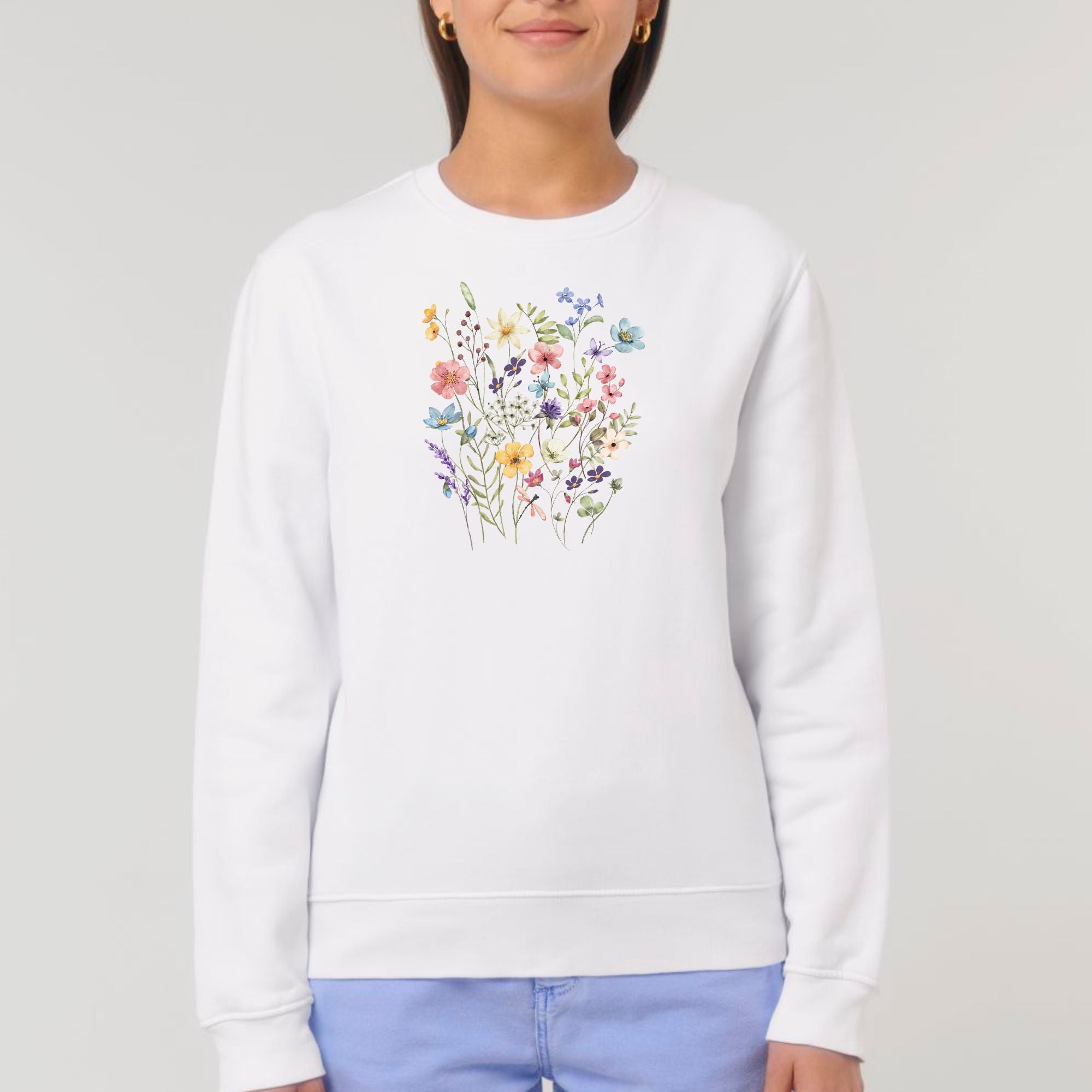 Flowers - Bio Unisex Sweatshirt