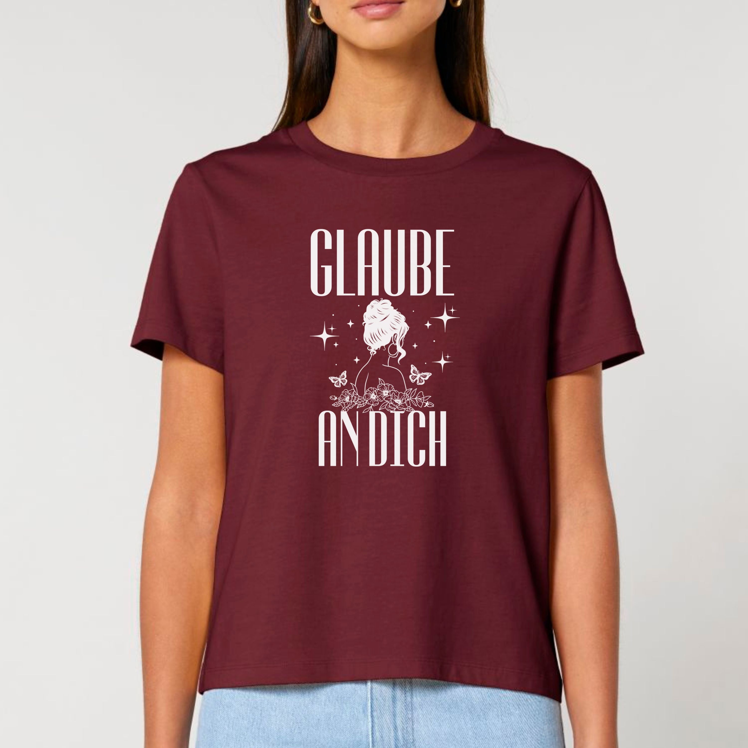 Glaube an dich - Bio Frauen T-Shirt