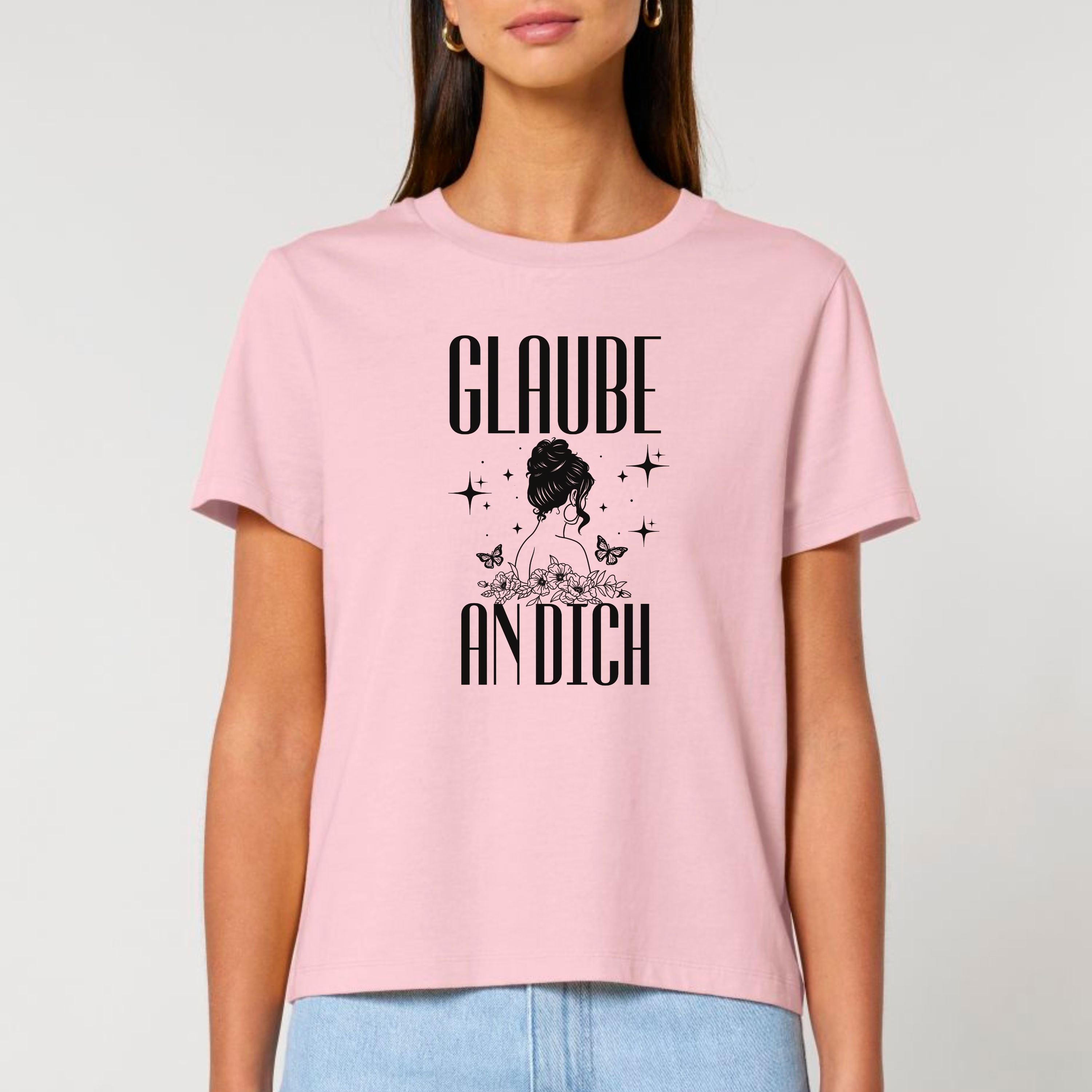 Glaube an dich - Bio Frauen T-Shirt