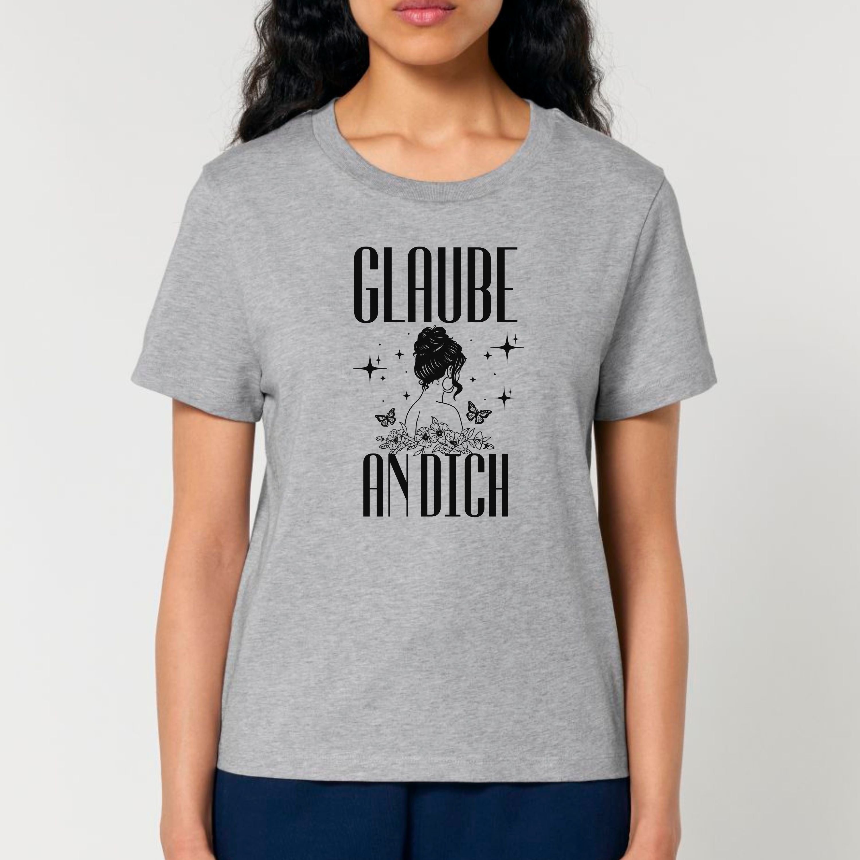 Glaube an dich - Bio Frauen T-Shirt