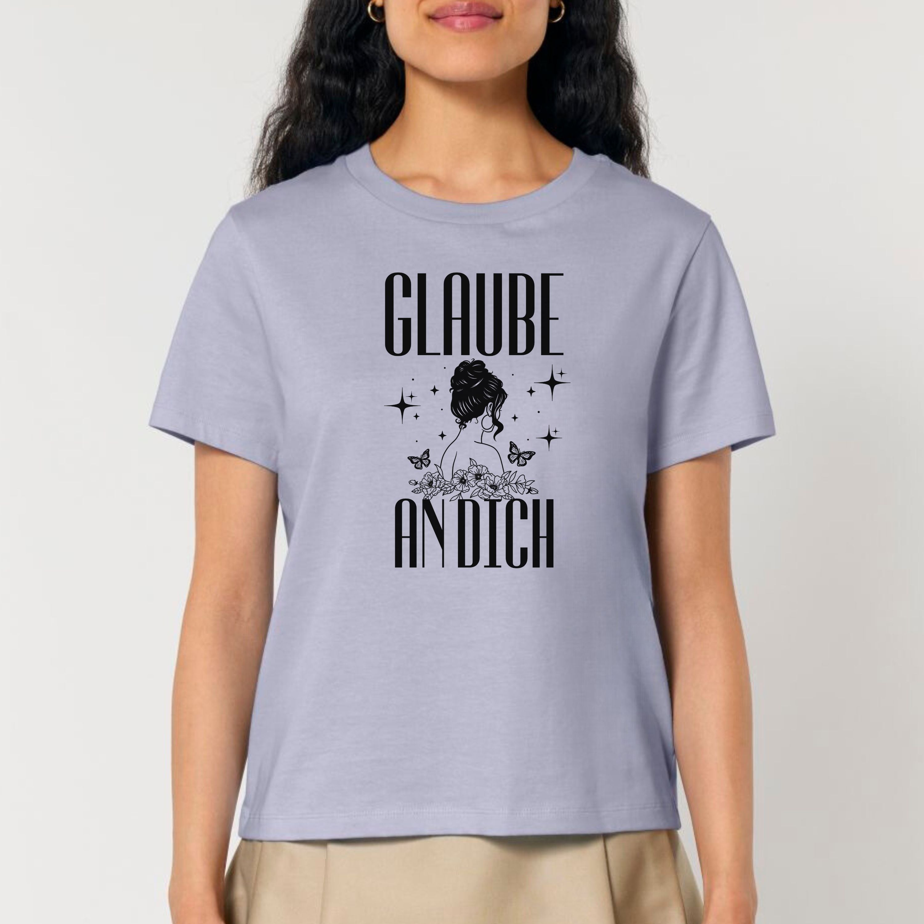 Glaube an dich - Bio Frauen T-Shirt