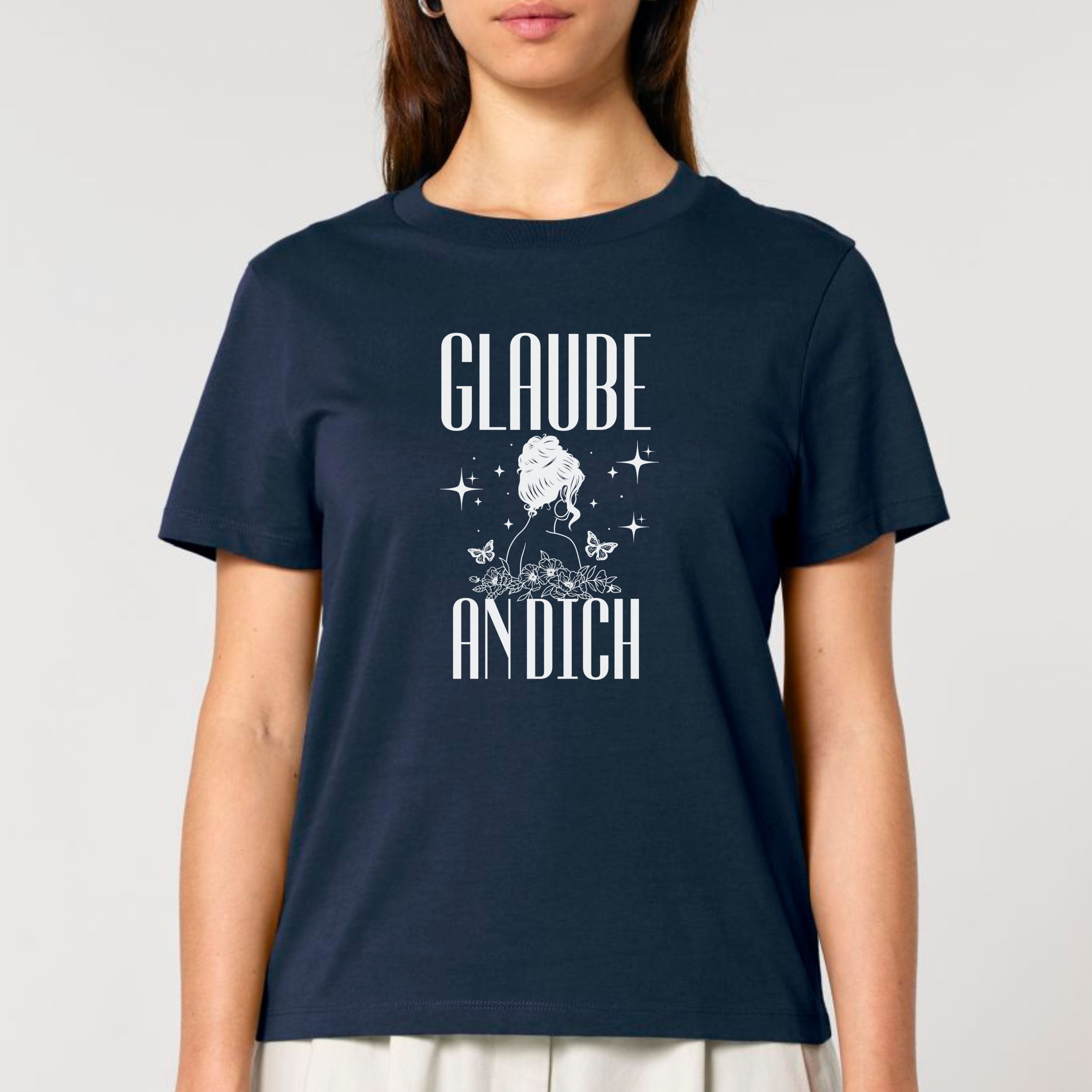 Glaube an dich - Bio Frauen T-Shirt