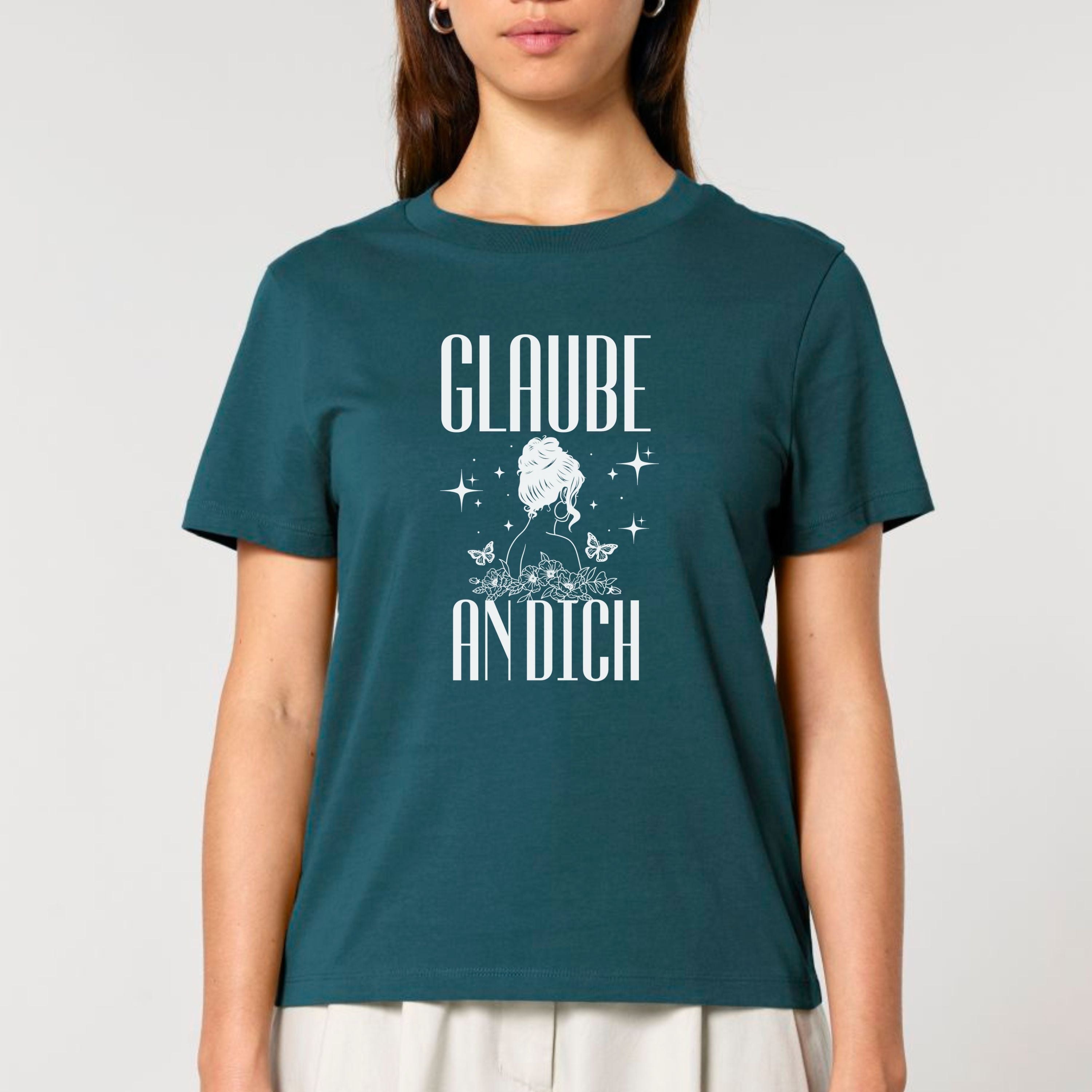 Glaube an dich - Bio Frauen T-Shirt