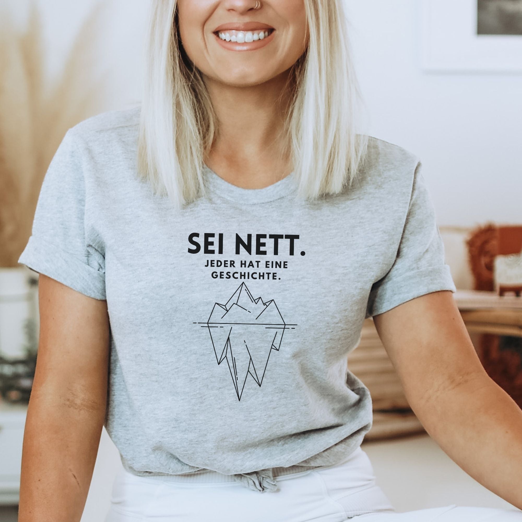 Sei nett - Bio Unisex T-Shirt