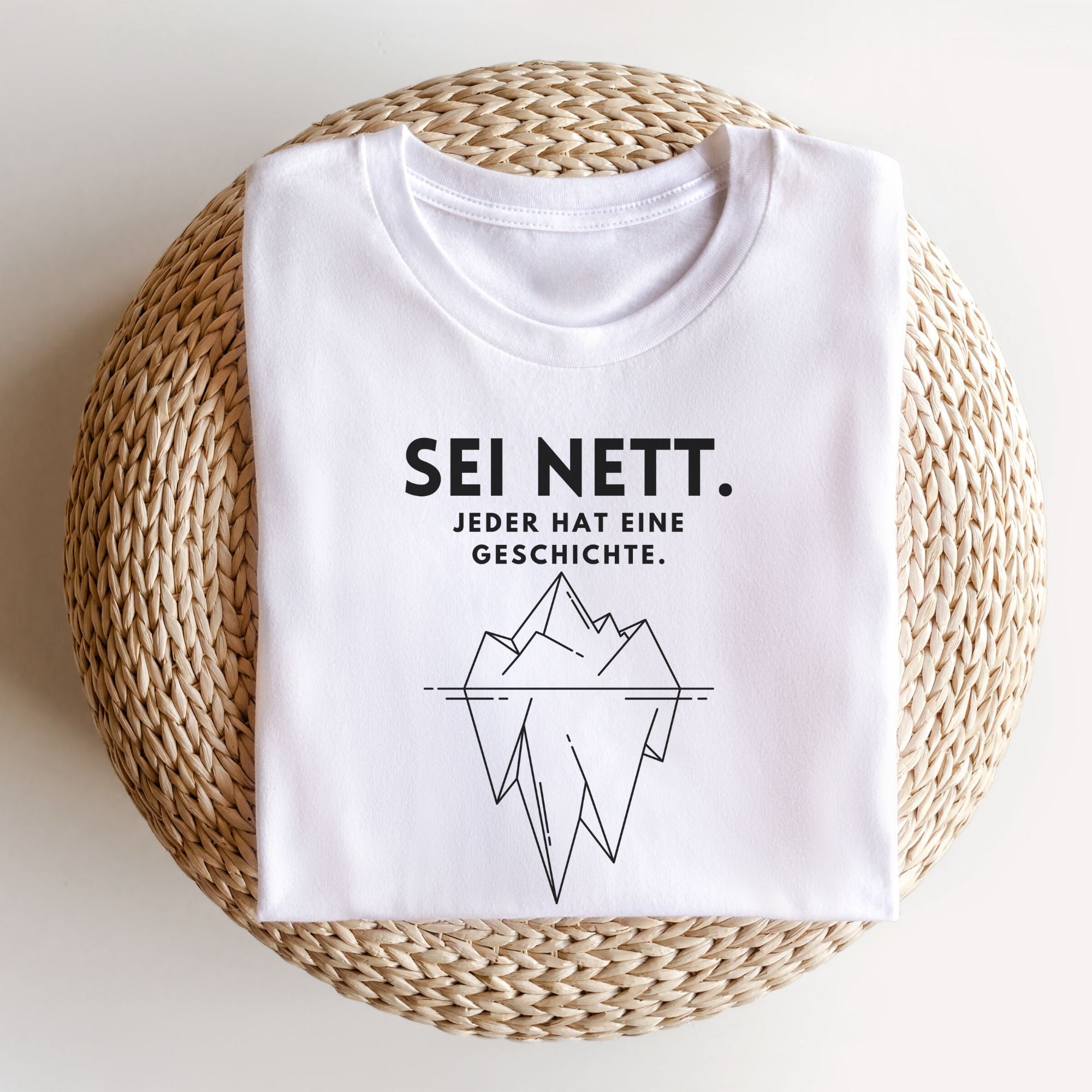 Sei nett - Bio Unisex T-Shirt