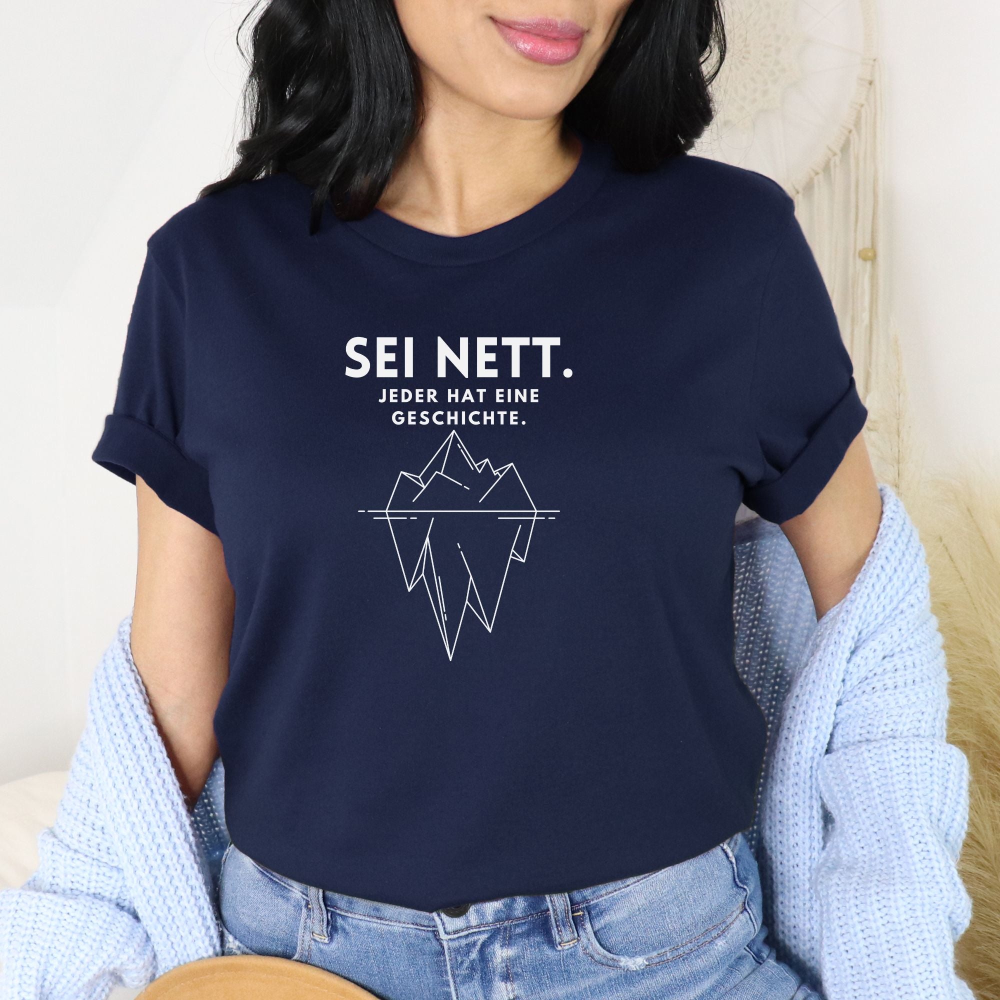 Sei nett - Bio Unisex T-Shirt