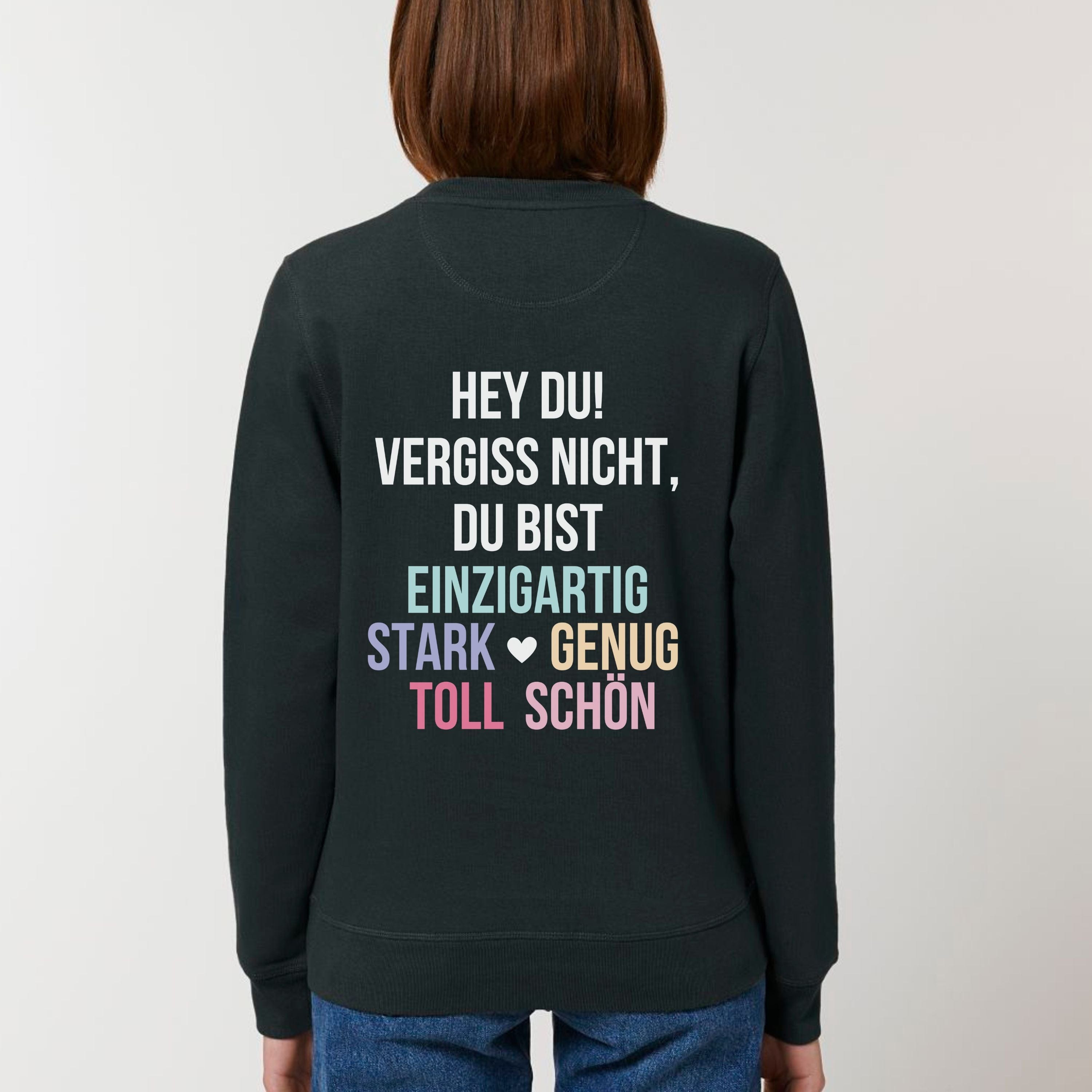 moteevation  Hey du - Bio Unisex Sweatshirt