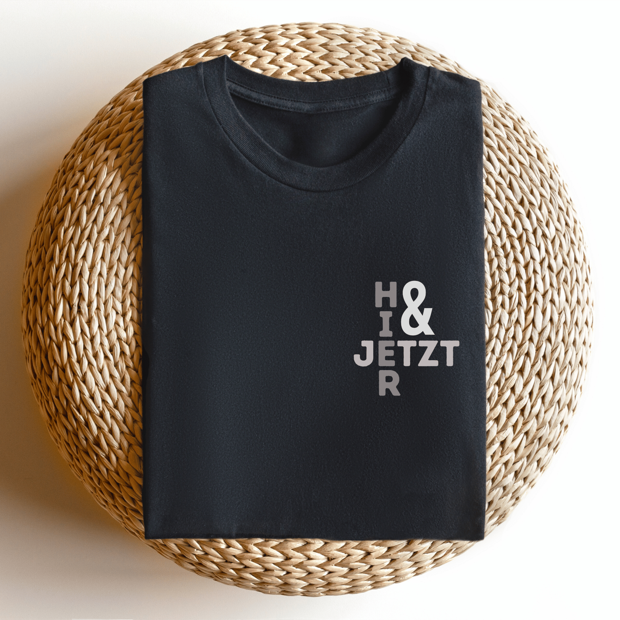 Hier & jetzt - Bio Unisex T-Shirt