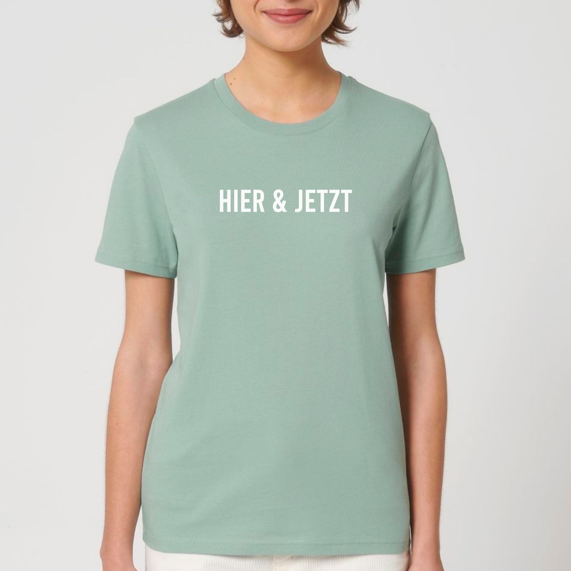 Hier & jetzt - Bio Unisex T-Shirt