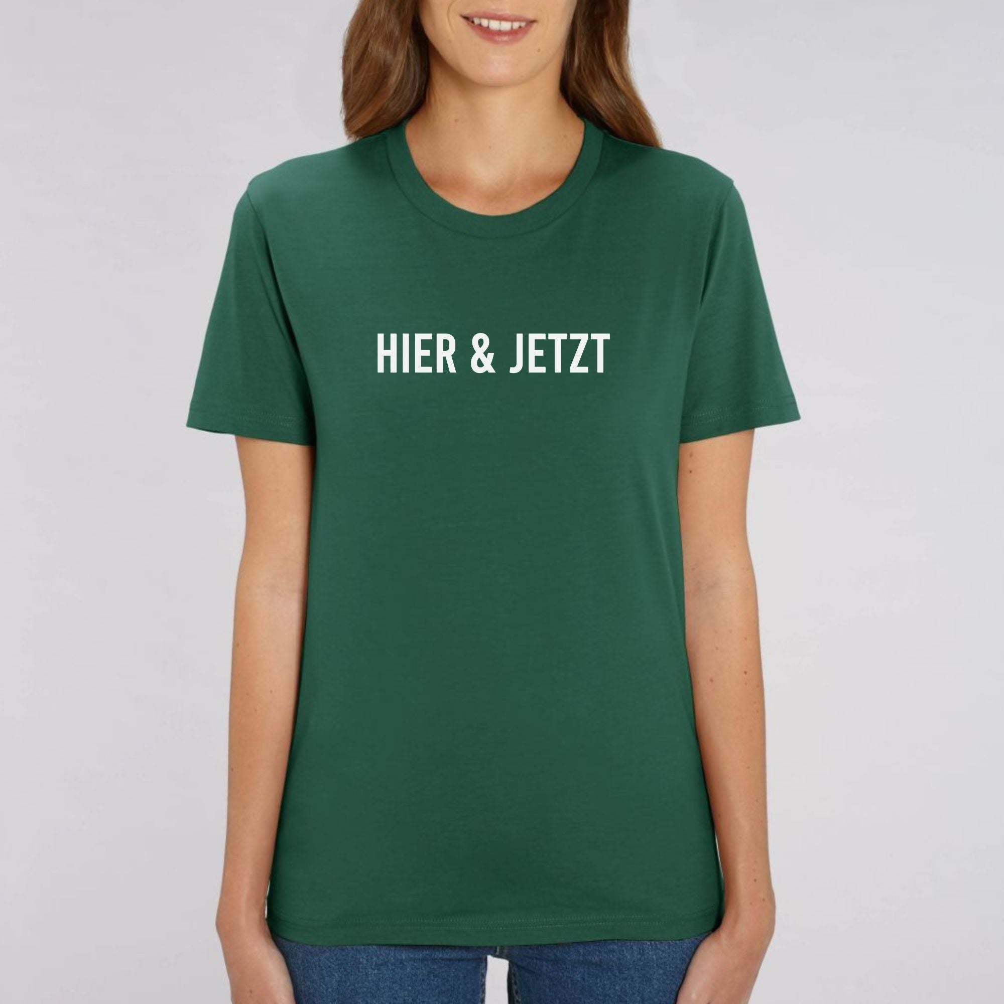 Hier & jetzt - Bio Unisex T-Shirt