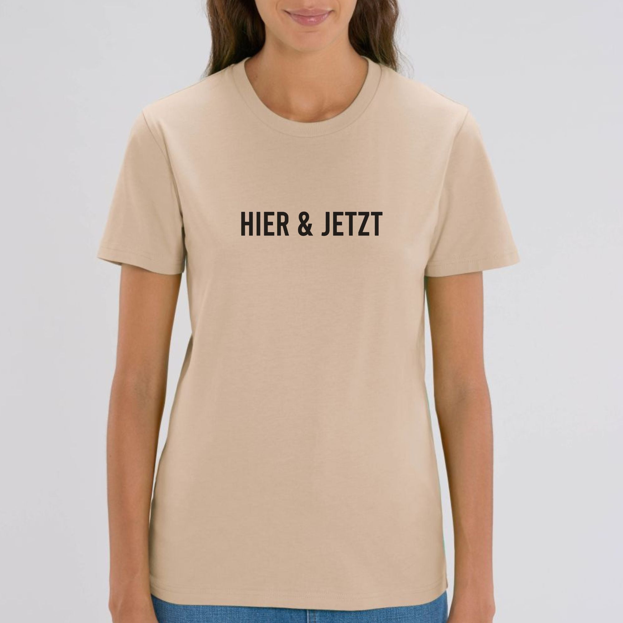 Hier & jetzt - Bio Unisex T-Shirt