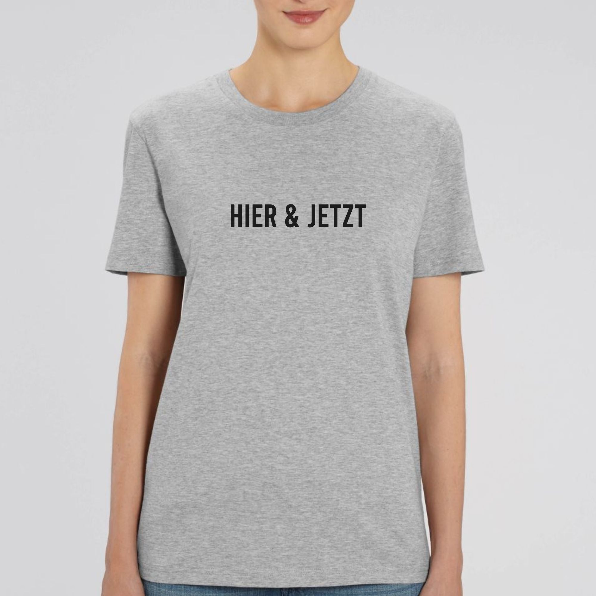 Hier & jetzt - Bio Unisex T-Shirt