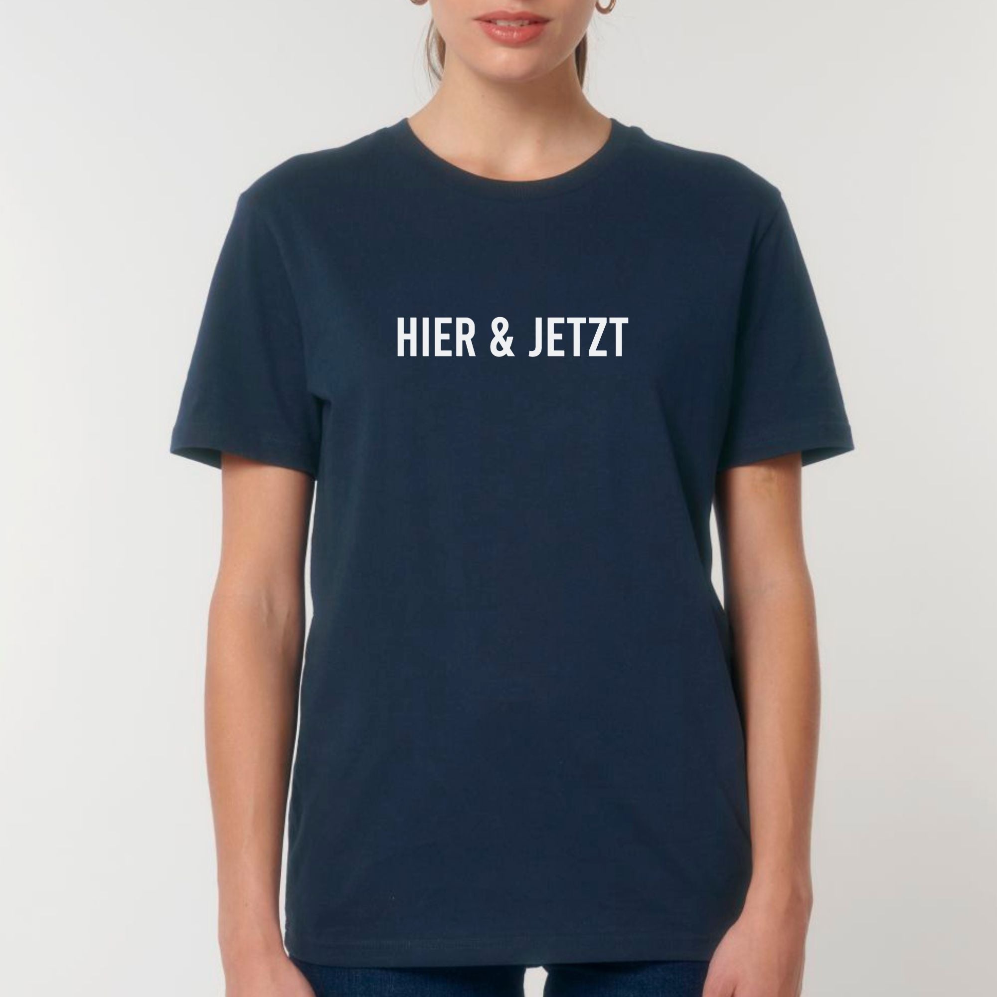 Hier & jetzt - Bio Unisex T-Shirt