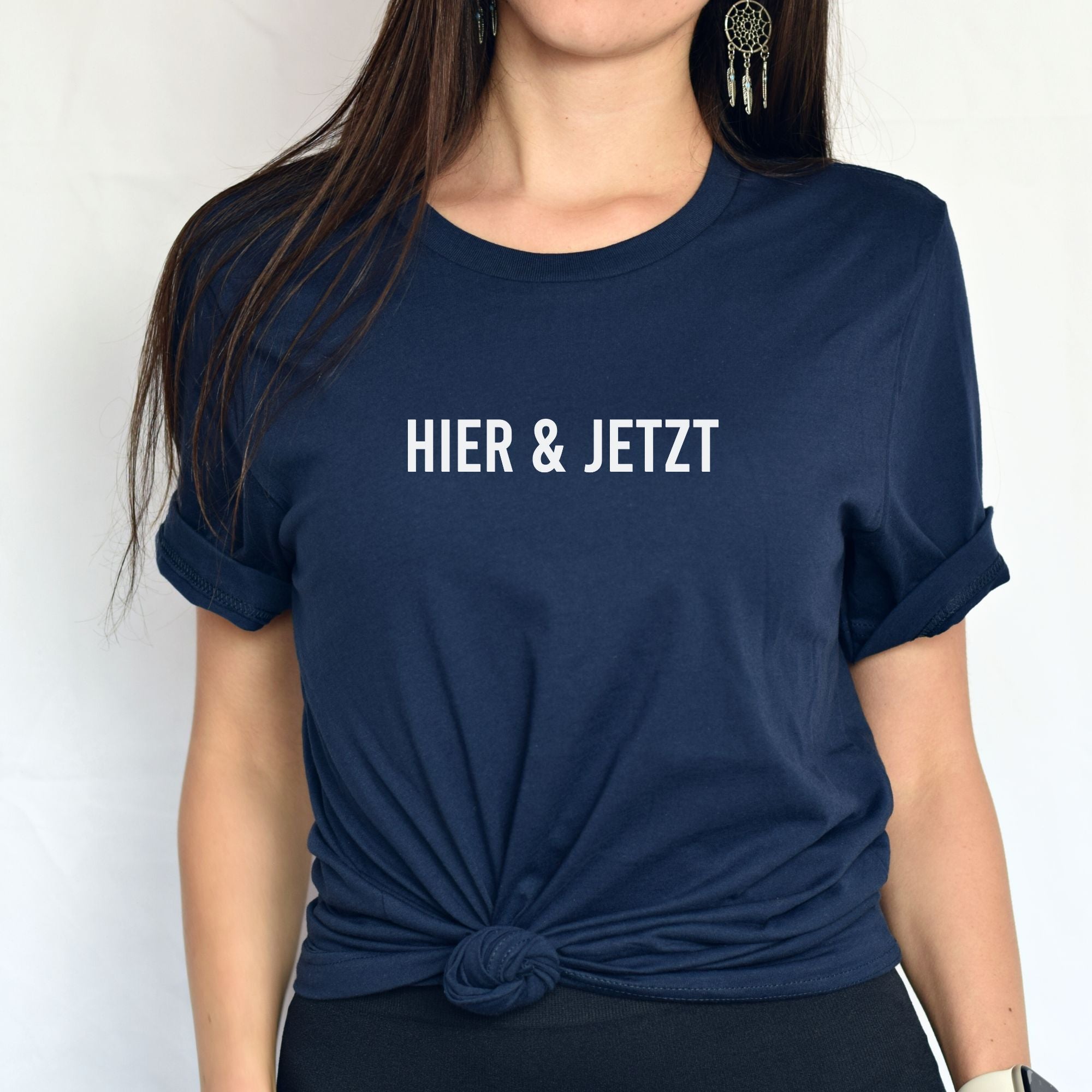 Hier & jetzt - Bio Unisex T-Shirt