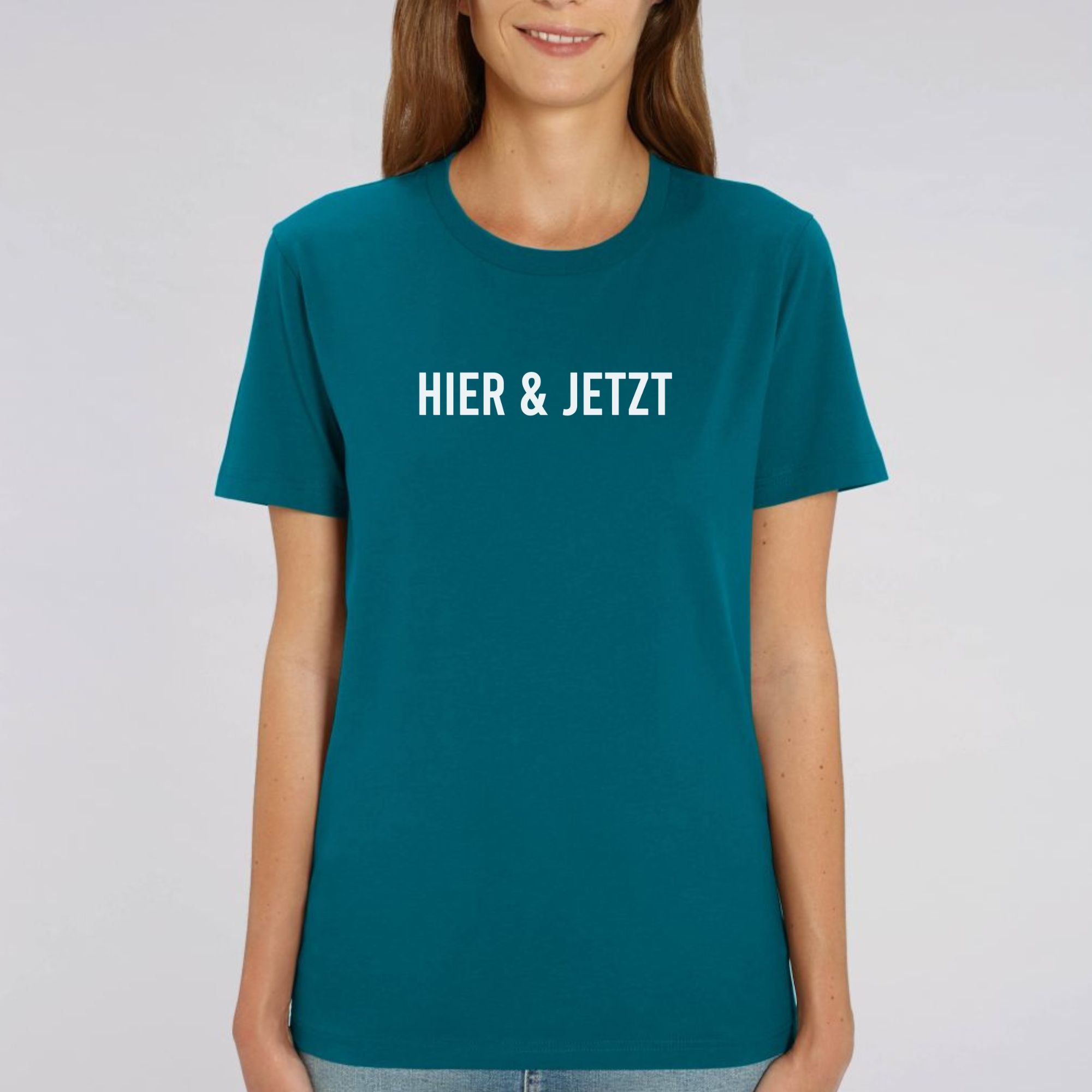 Hier & jetzt - Bio Unisex T-Shirt