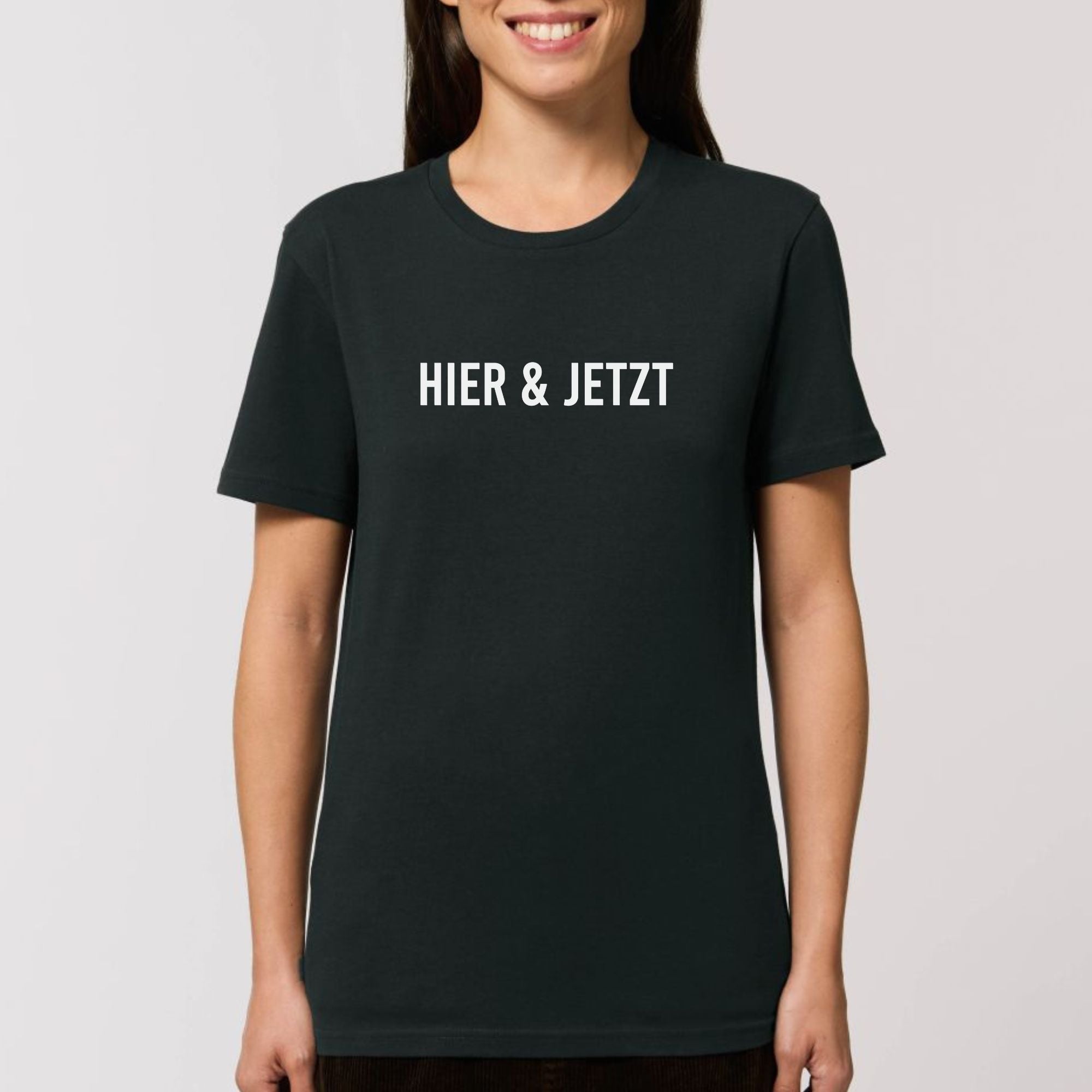 Hier & jetzt - Bio Unisex T-Shirt