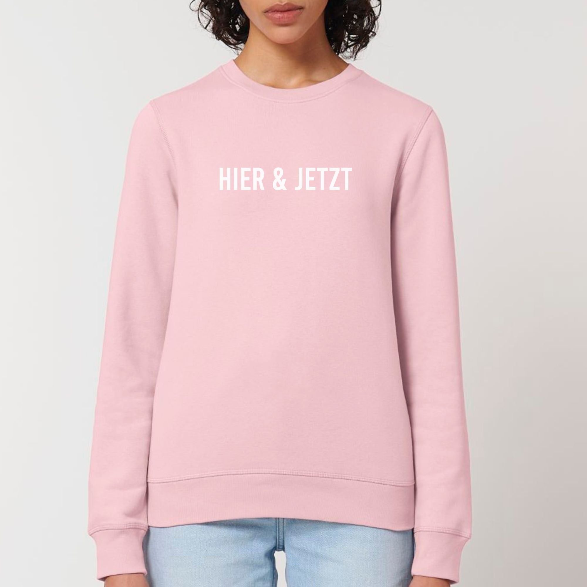 Hier & jetzt - Bio Unisex Sweatshirt