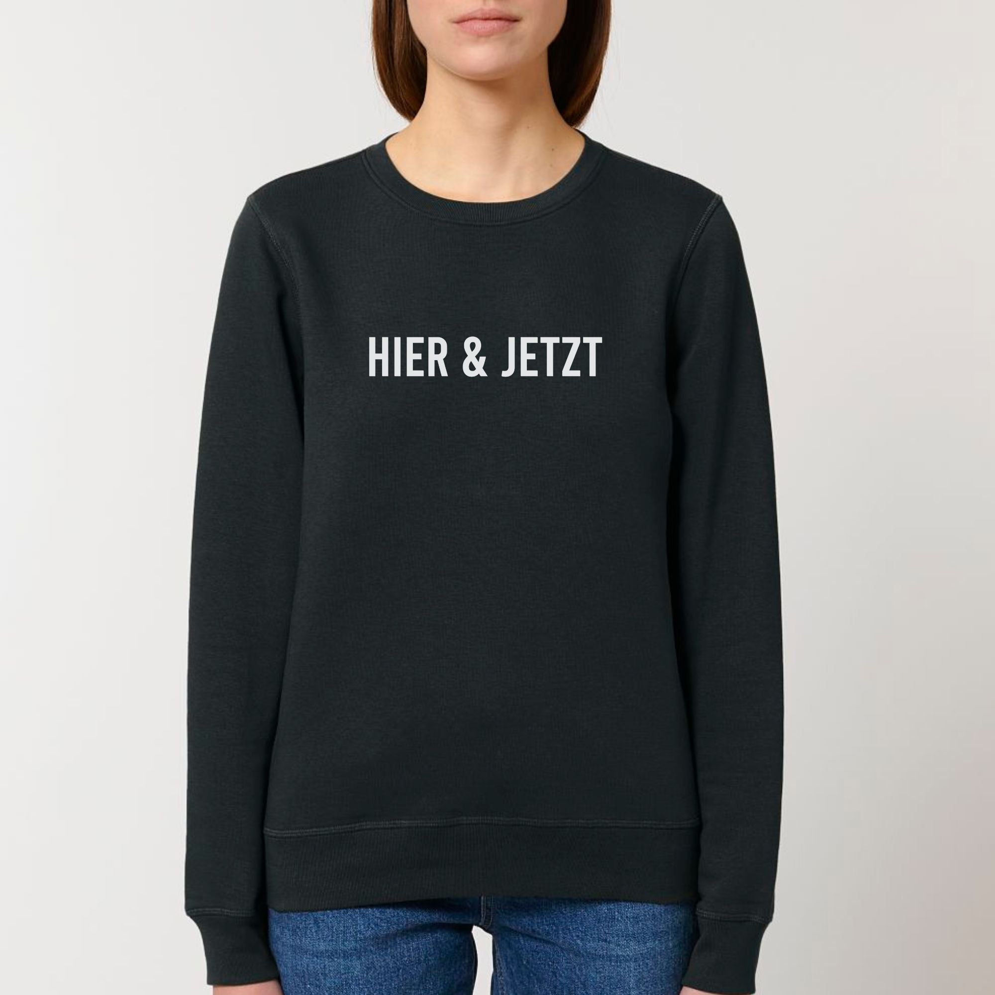 Hier & jetzt - Bio Unisex Sweatshirt