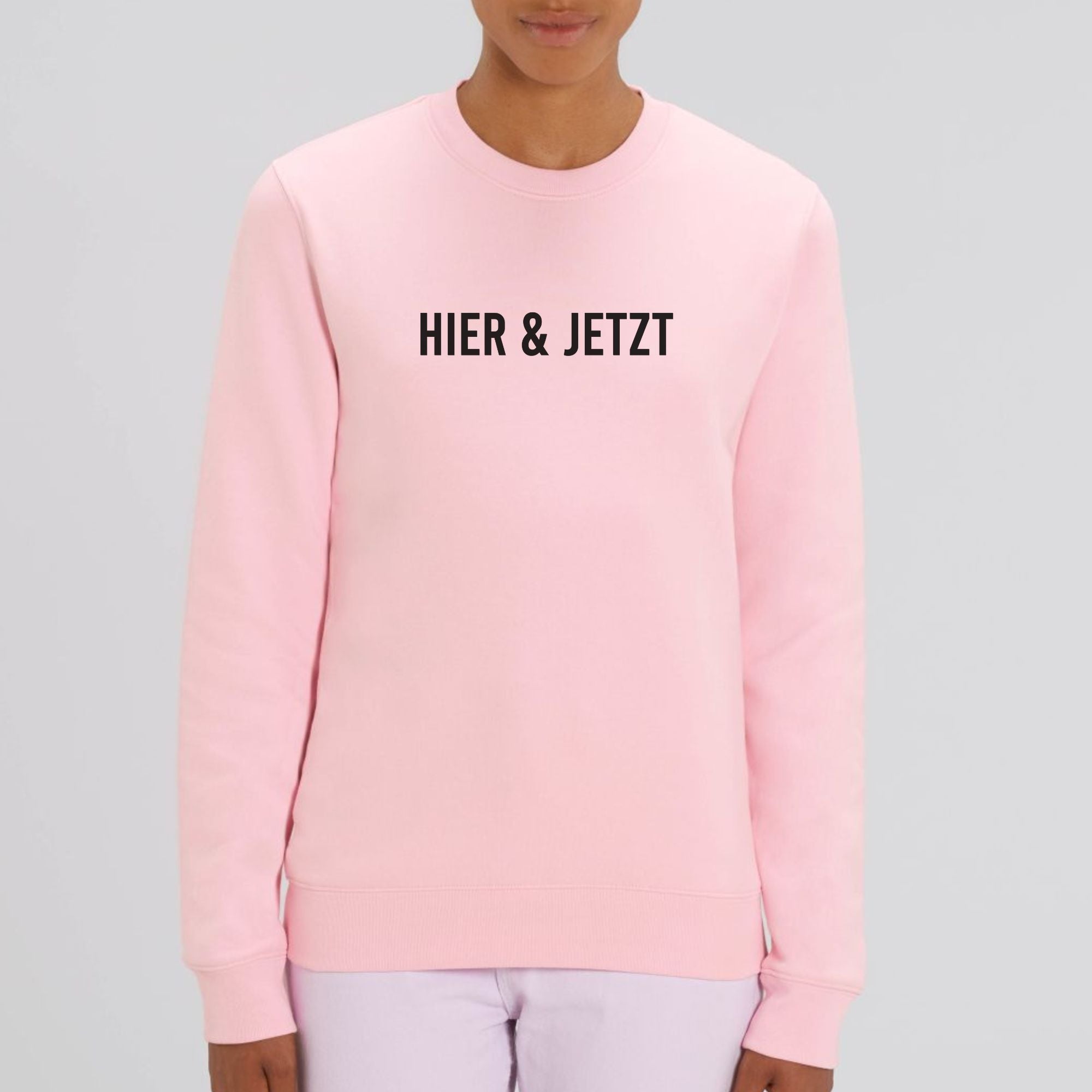 Hier & jetzt - Bio Unisex Sweatshirt