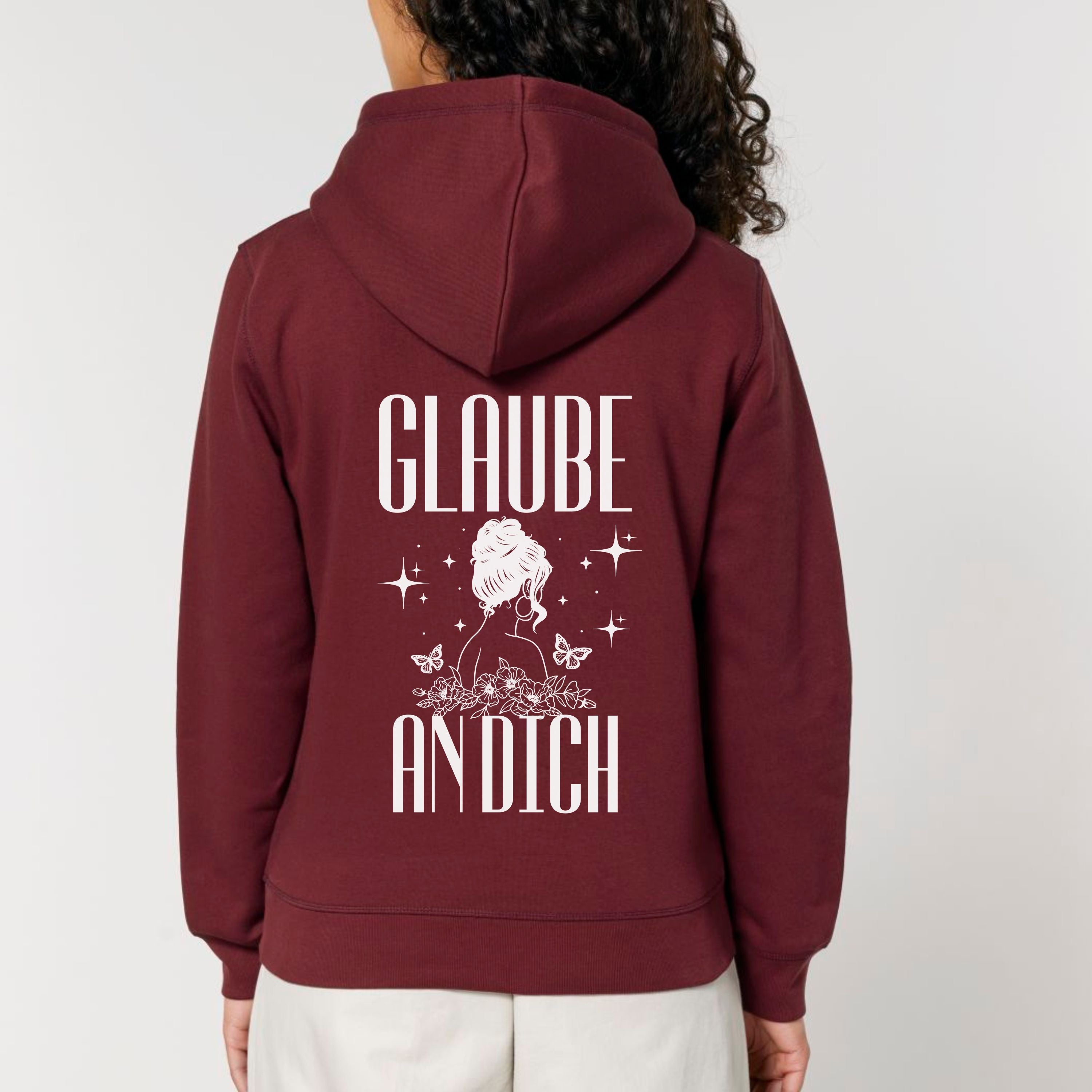 Glaube an dich - Bio Unisex Hoodie