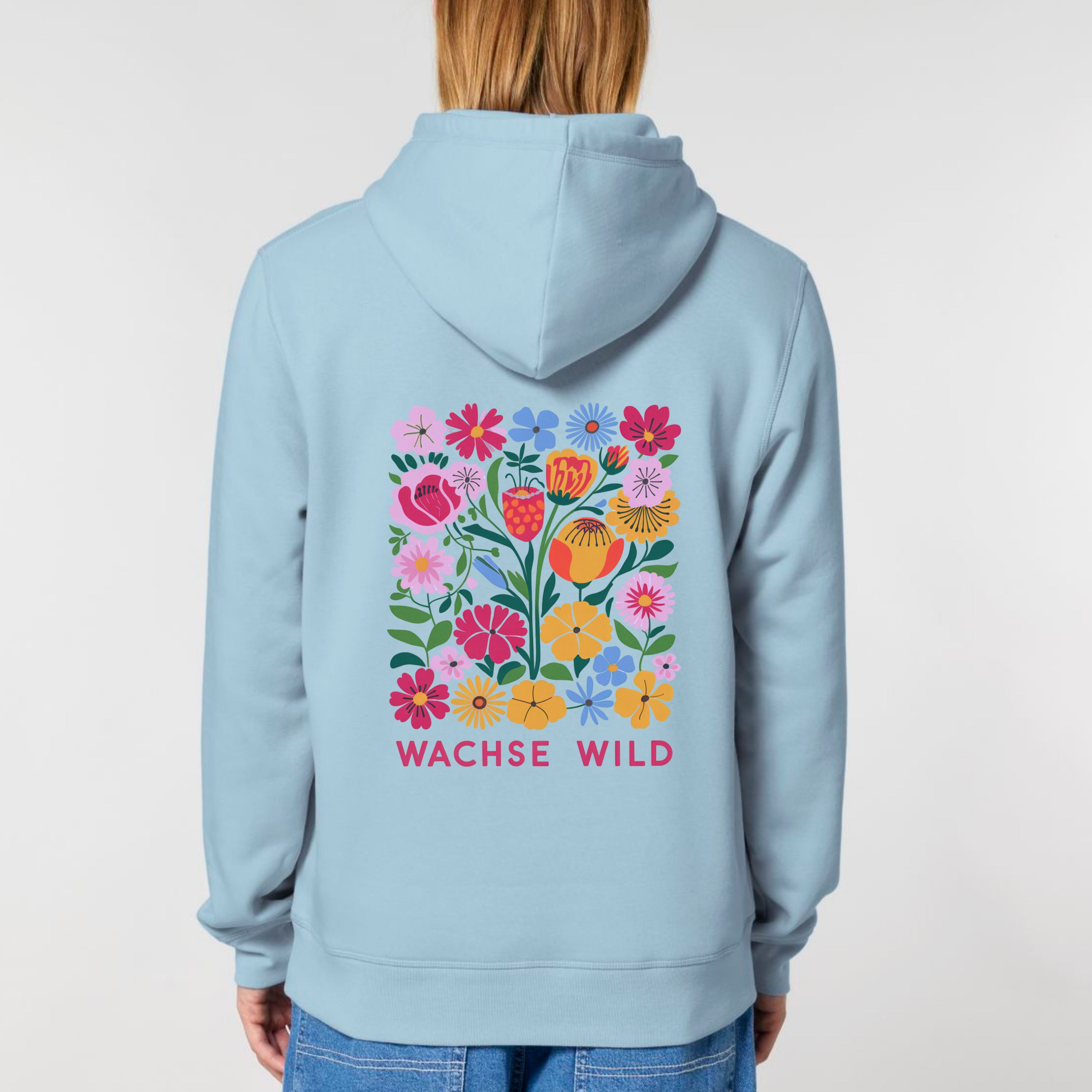 Wachse wild - Bio Unisex Hoodie