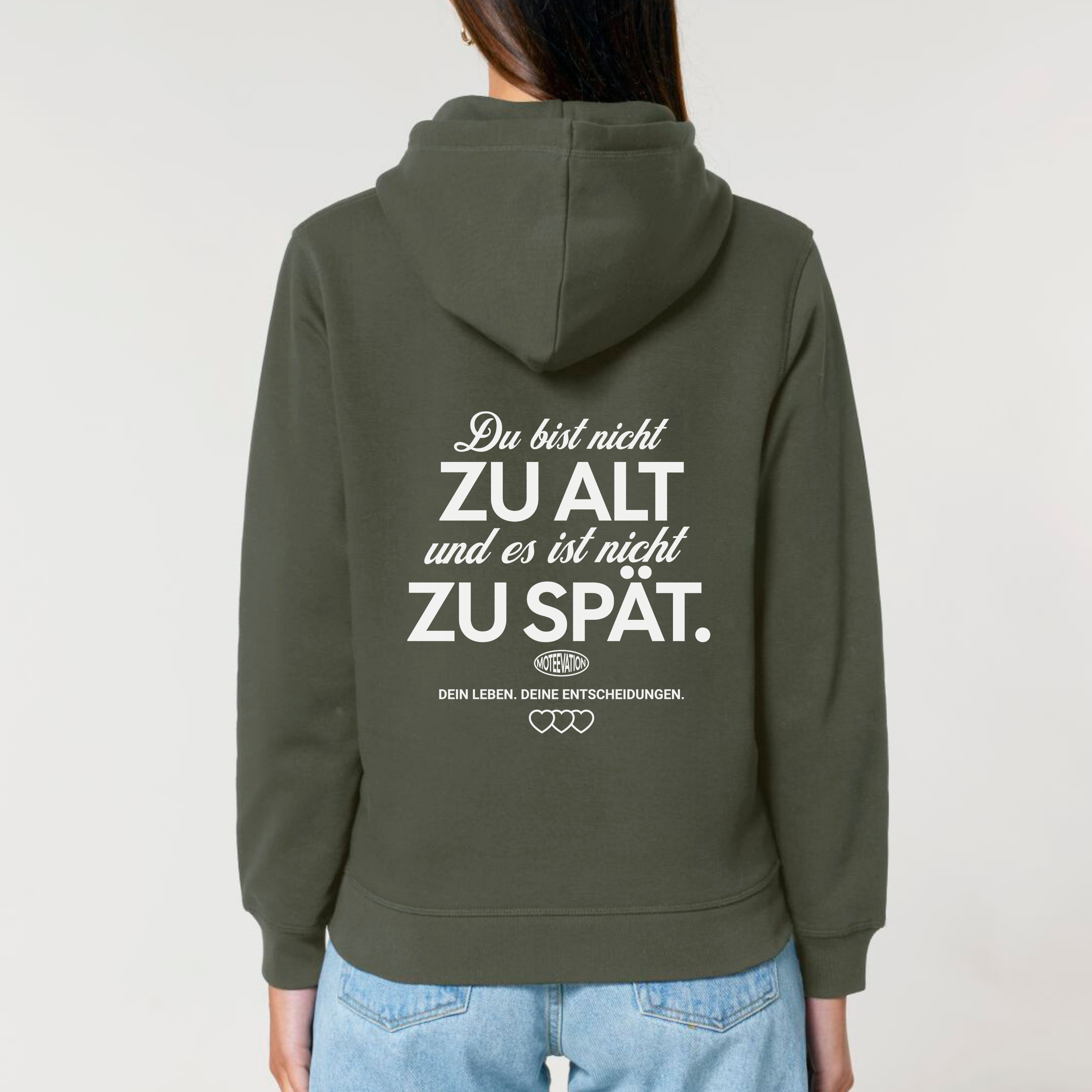 Du bist nicht zu alt - Bio Unisex Hoodie