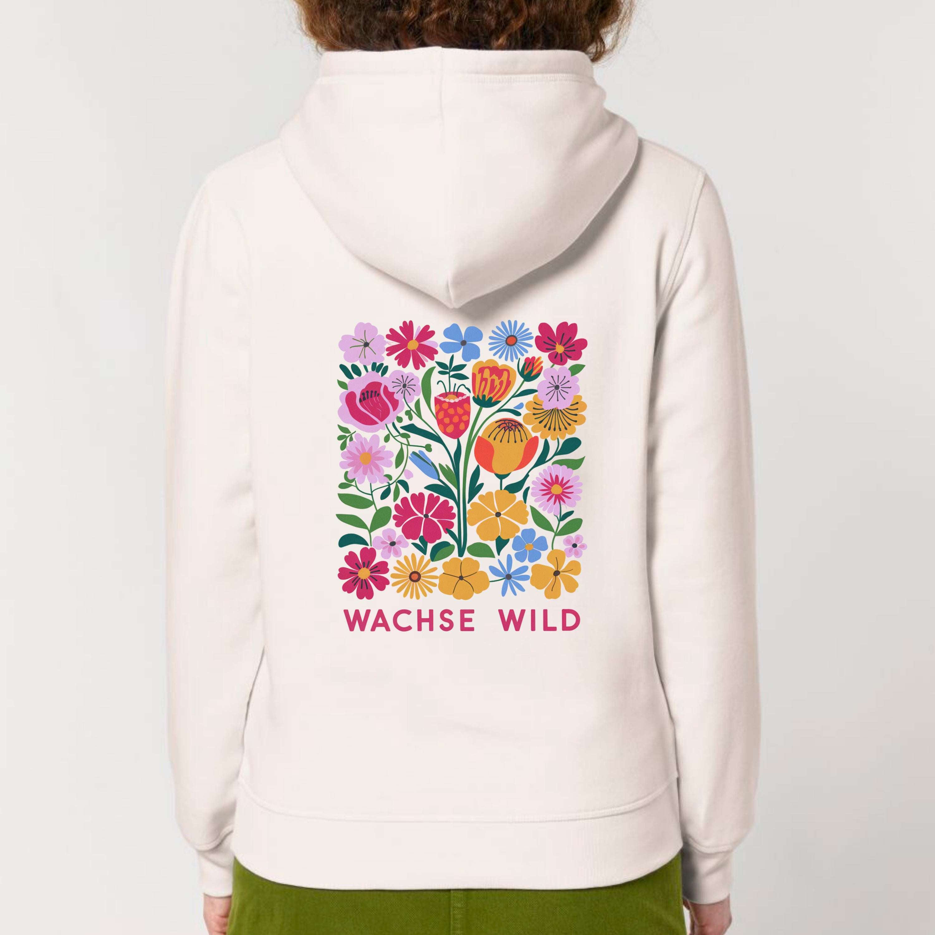 Wachse wild - Bio Unisex Hoodie