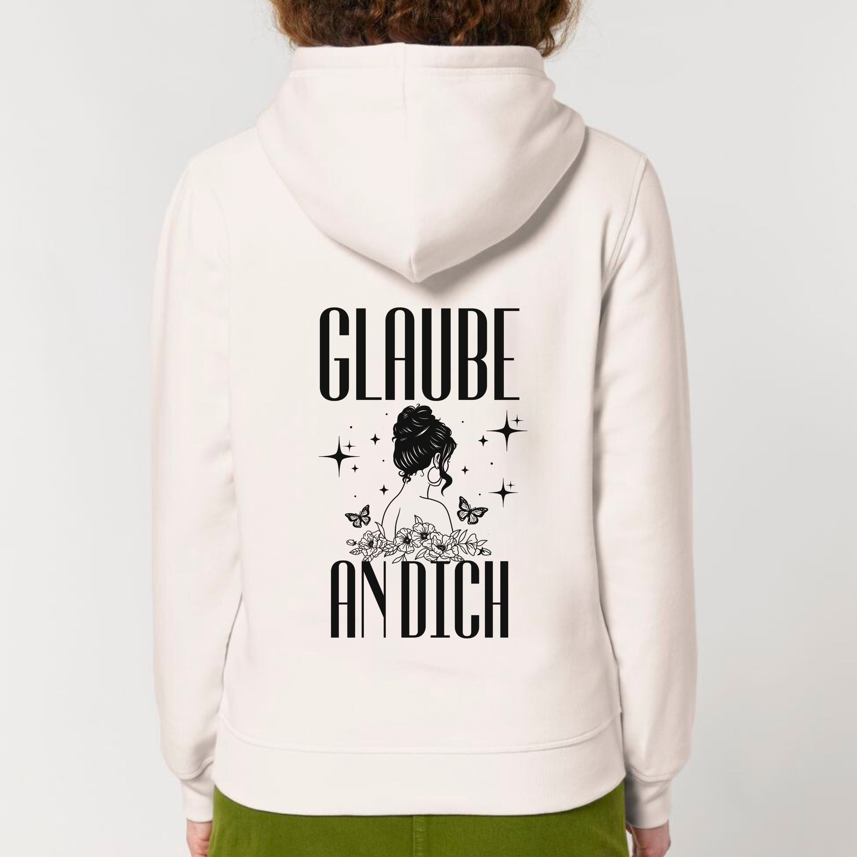 Glaube an dich - Bio Unisex Hoodie