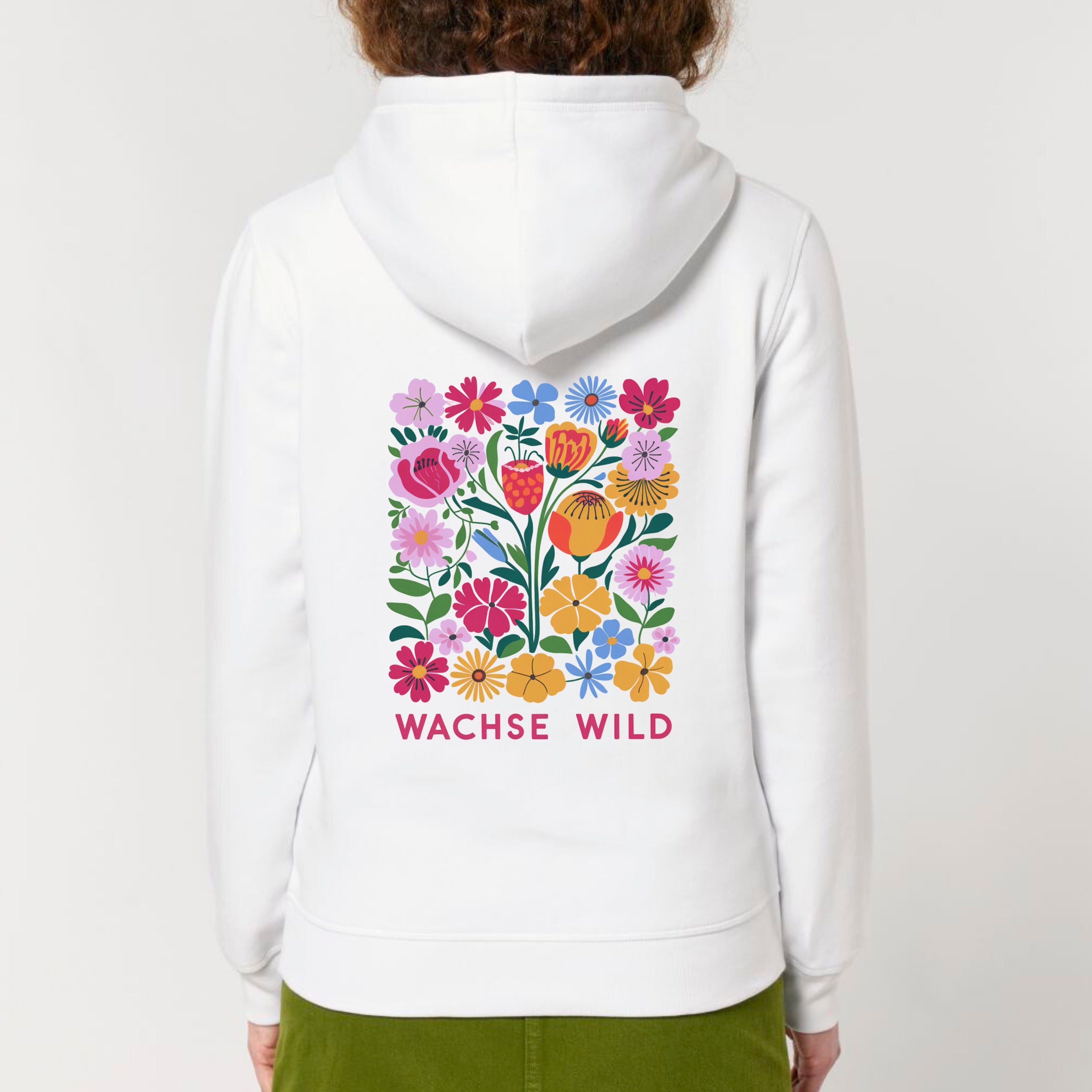 Wachse wild - Bio Unisex Hoodie