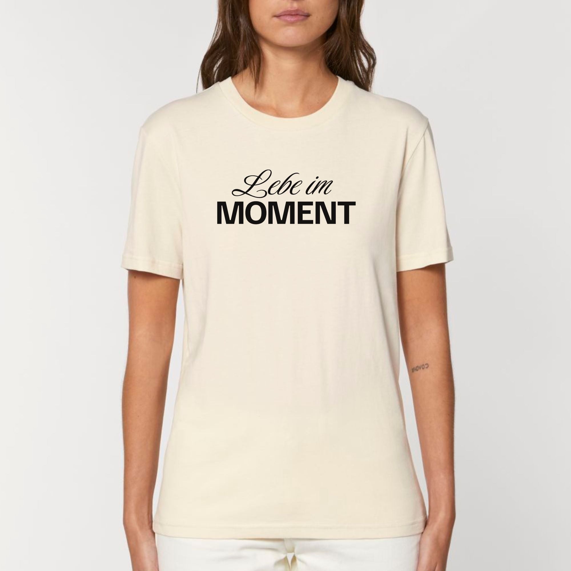 Lebe im Moment - Bio Unisex T-Shirt