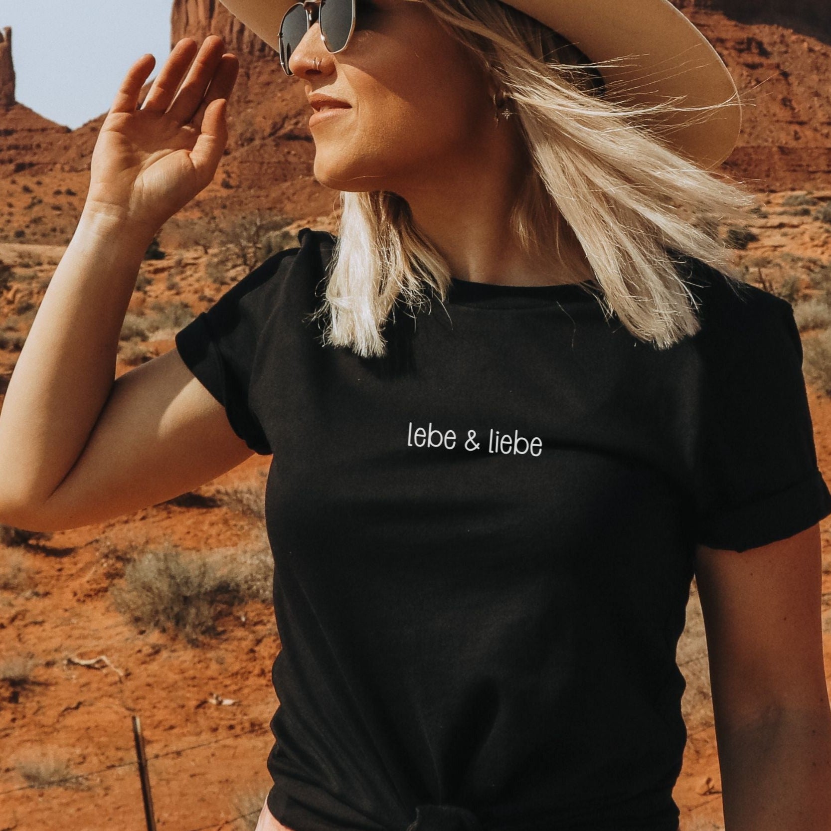 Lebe & liebe - Bio Unisex T-Shirt