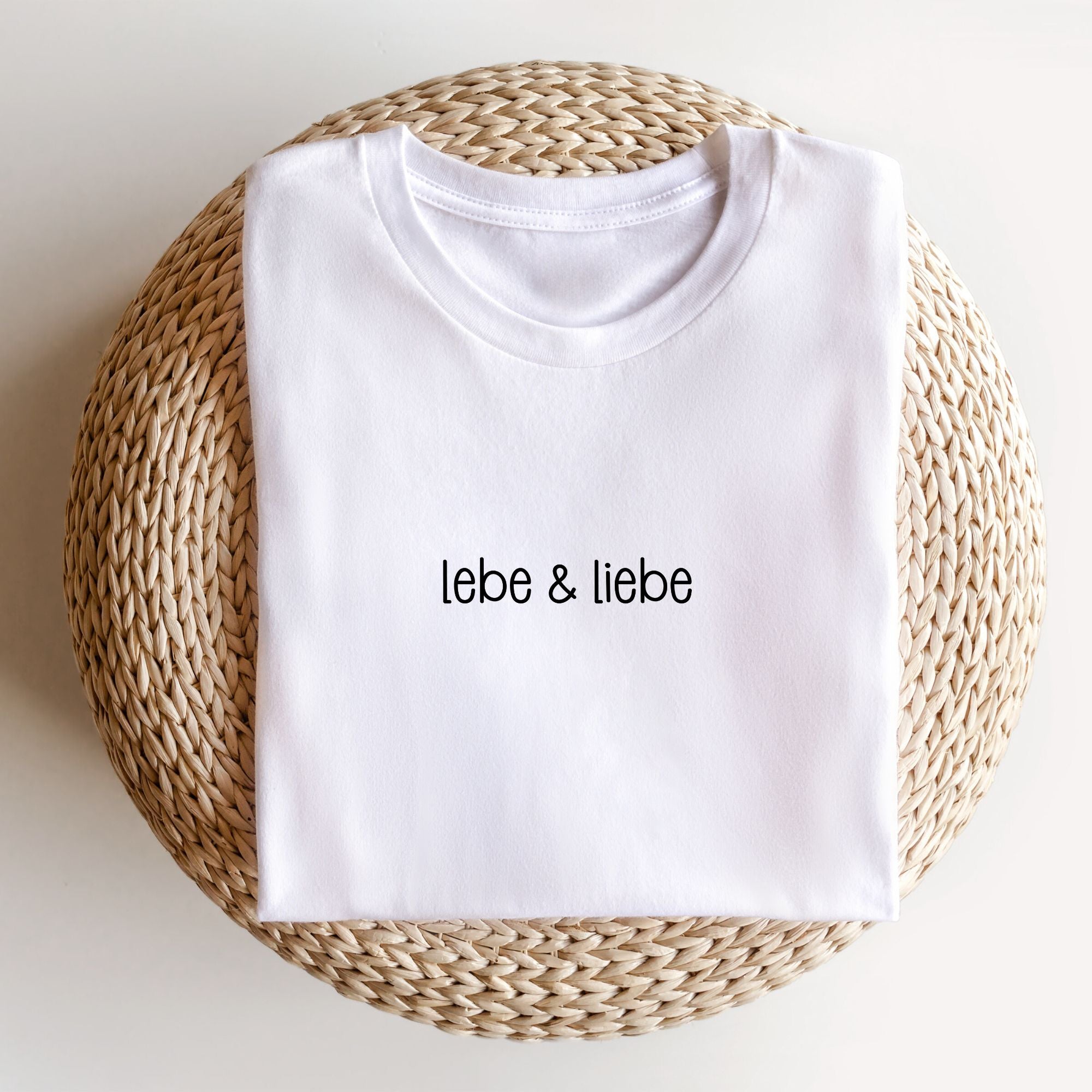 Lebe & liebe - Bio Unisex T-Shirt