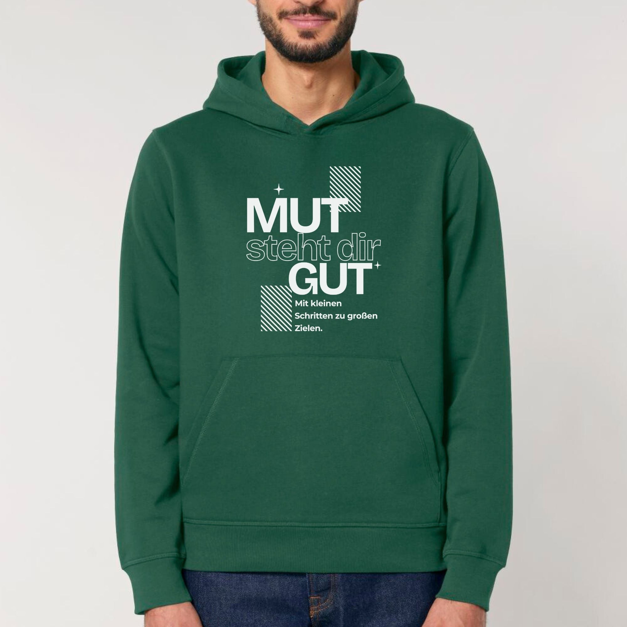 Mut steht dir gut - Bio Unisex Hoodie