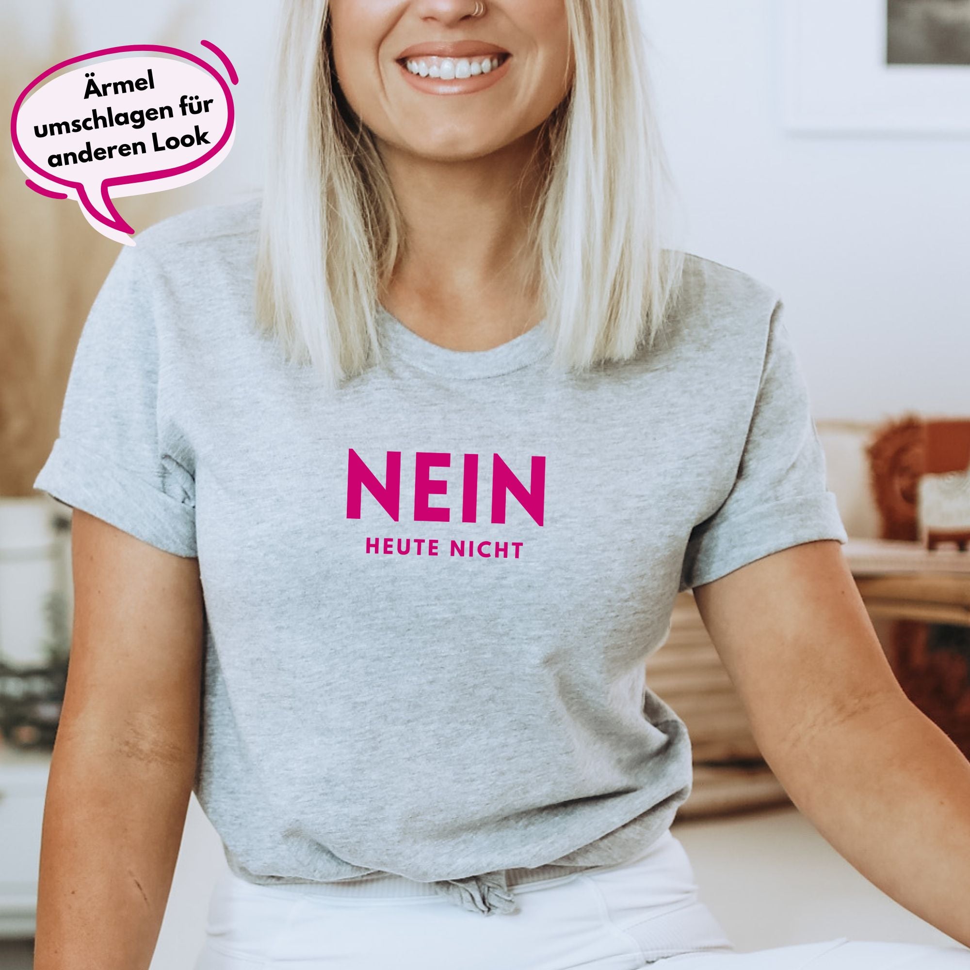 Nein, heute nicht - Bio Unisex T-Shirt