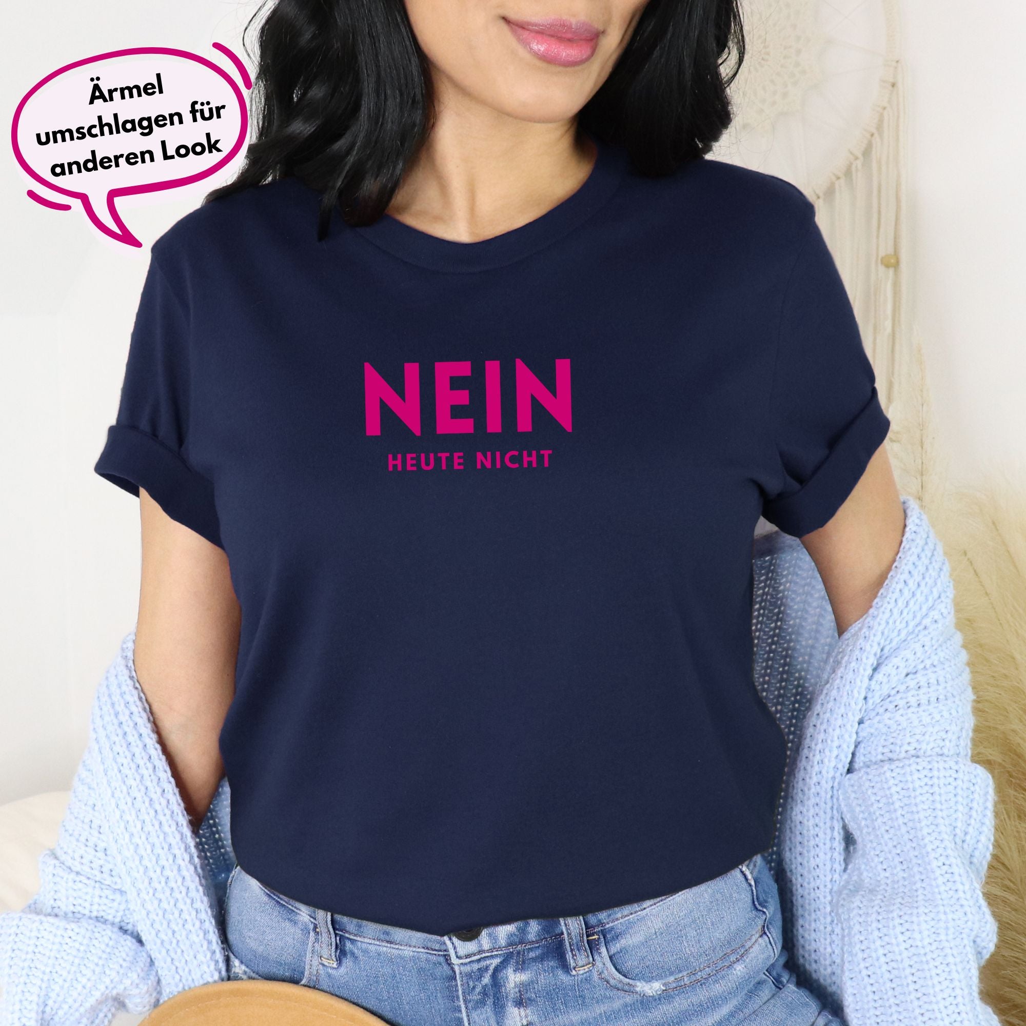 Nein, heute nicht - Bio Unisex T-Shirt