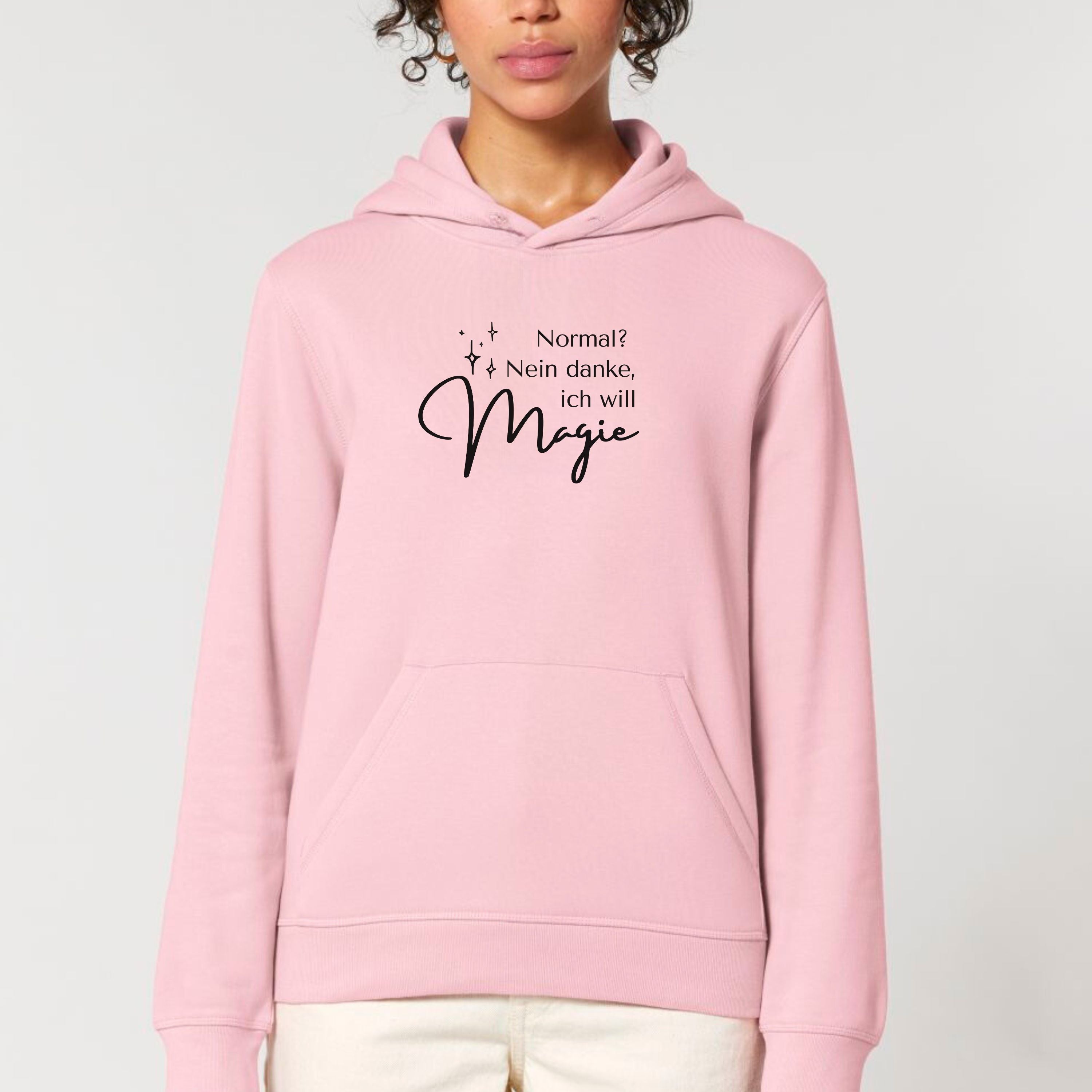 Normal? Nein danke, ich will Magie - Bio Unisex Hoodie