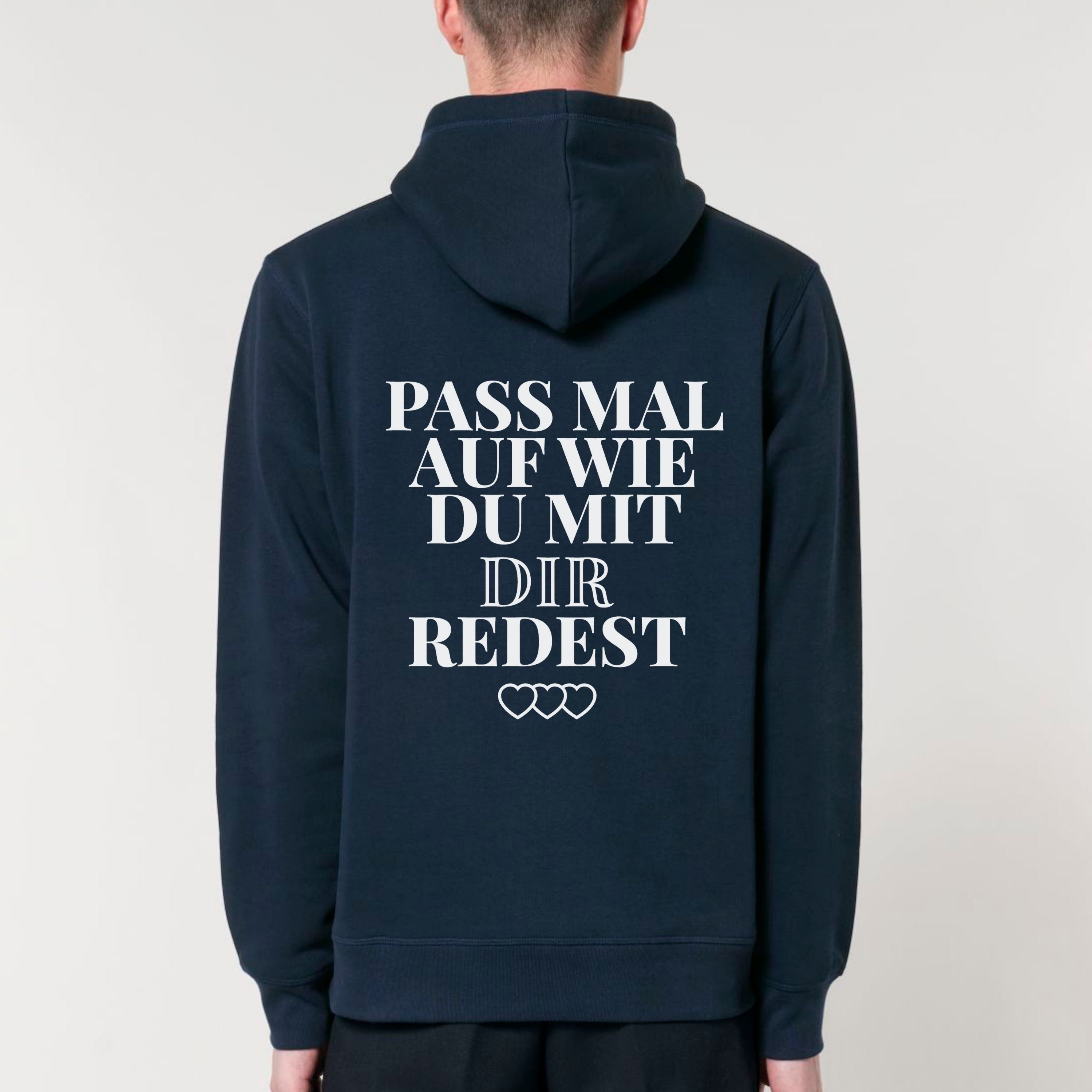 Pass mal auf - Bio Unisex Hoodie