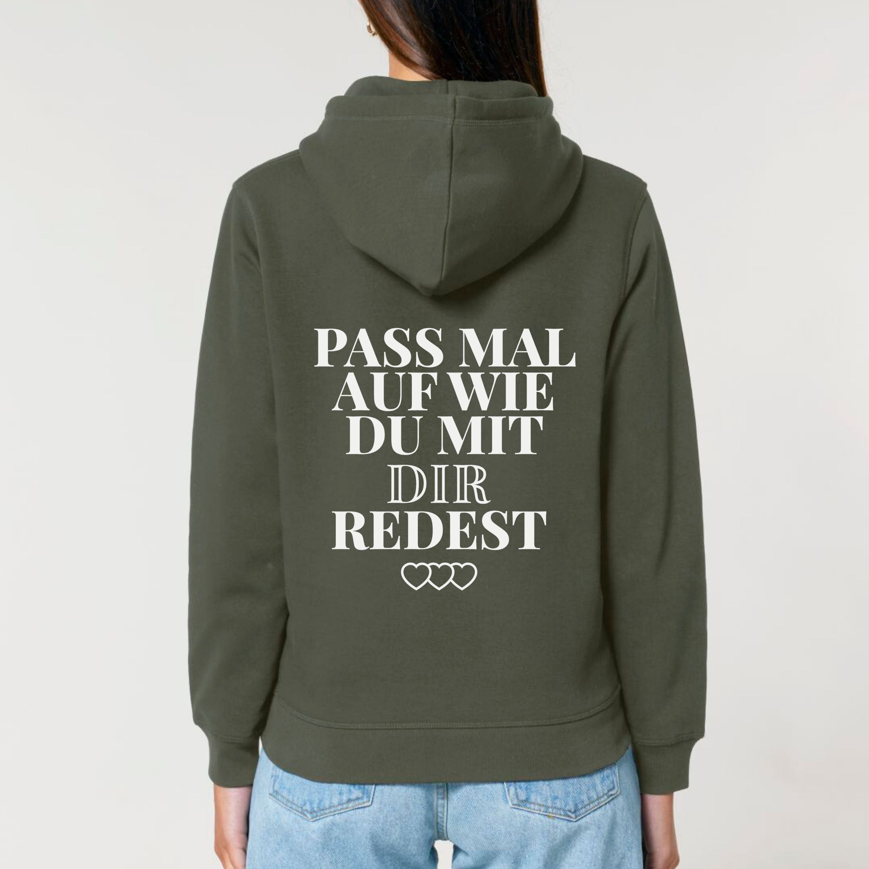 Pass mal auf - Bio Unisex Hoodie