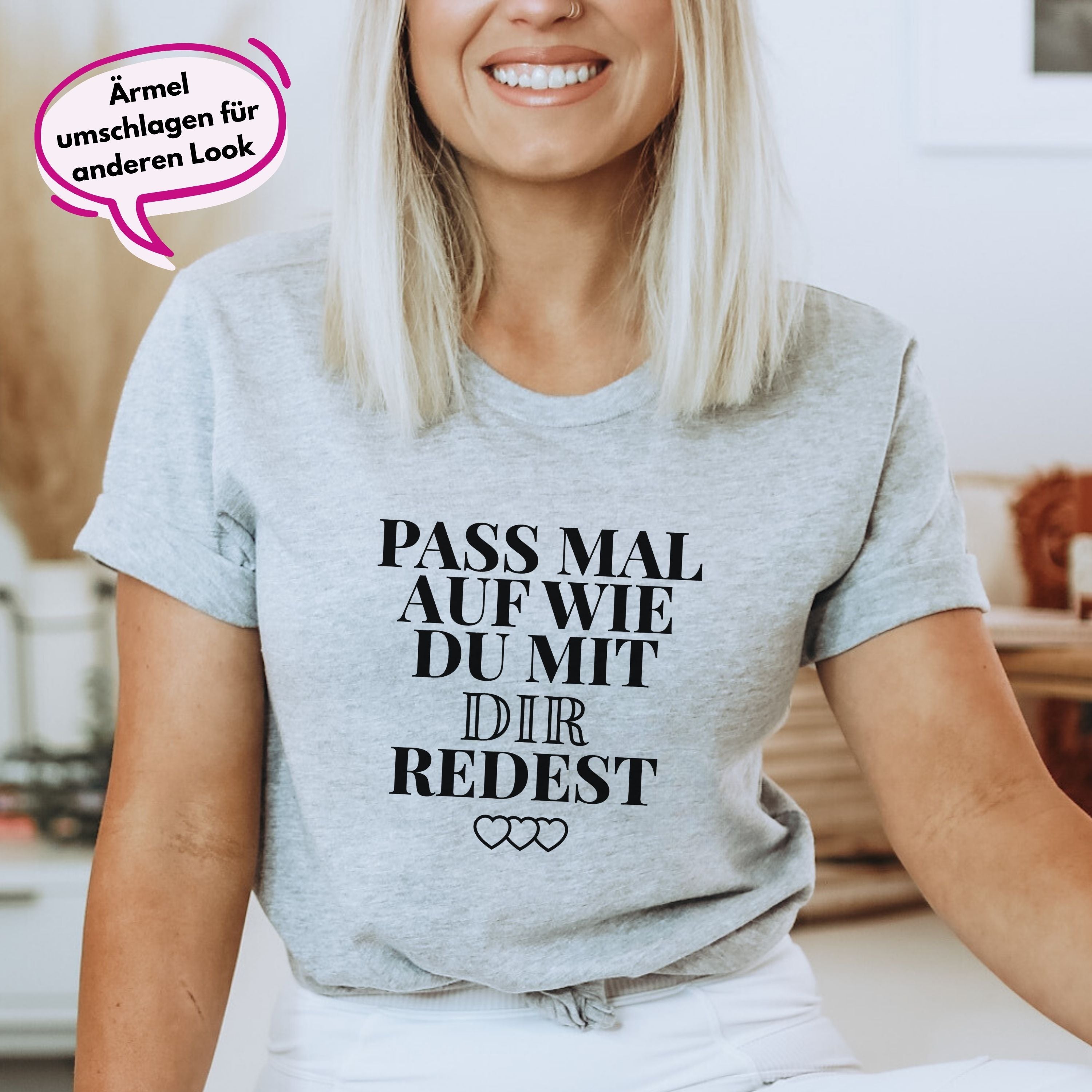 Pass mal auf - Bio Unisex T-Shirt