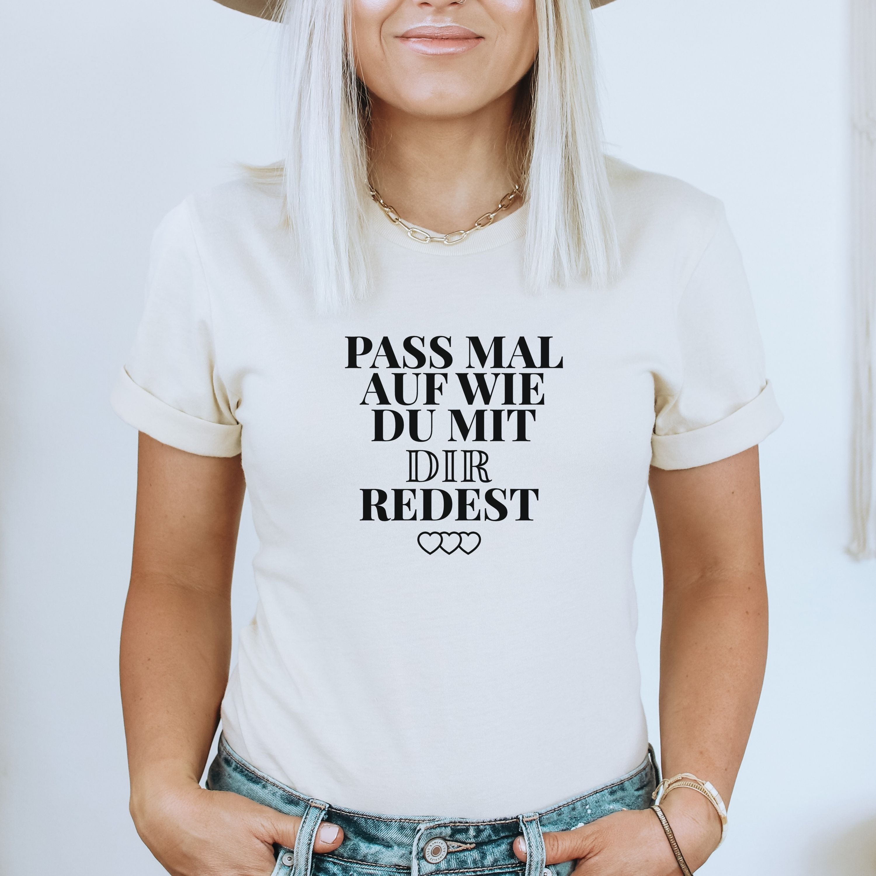 Pass mal auf - Bio Unisex T-Shirt