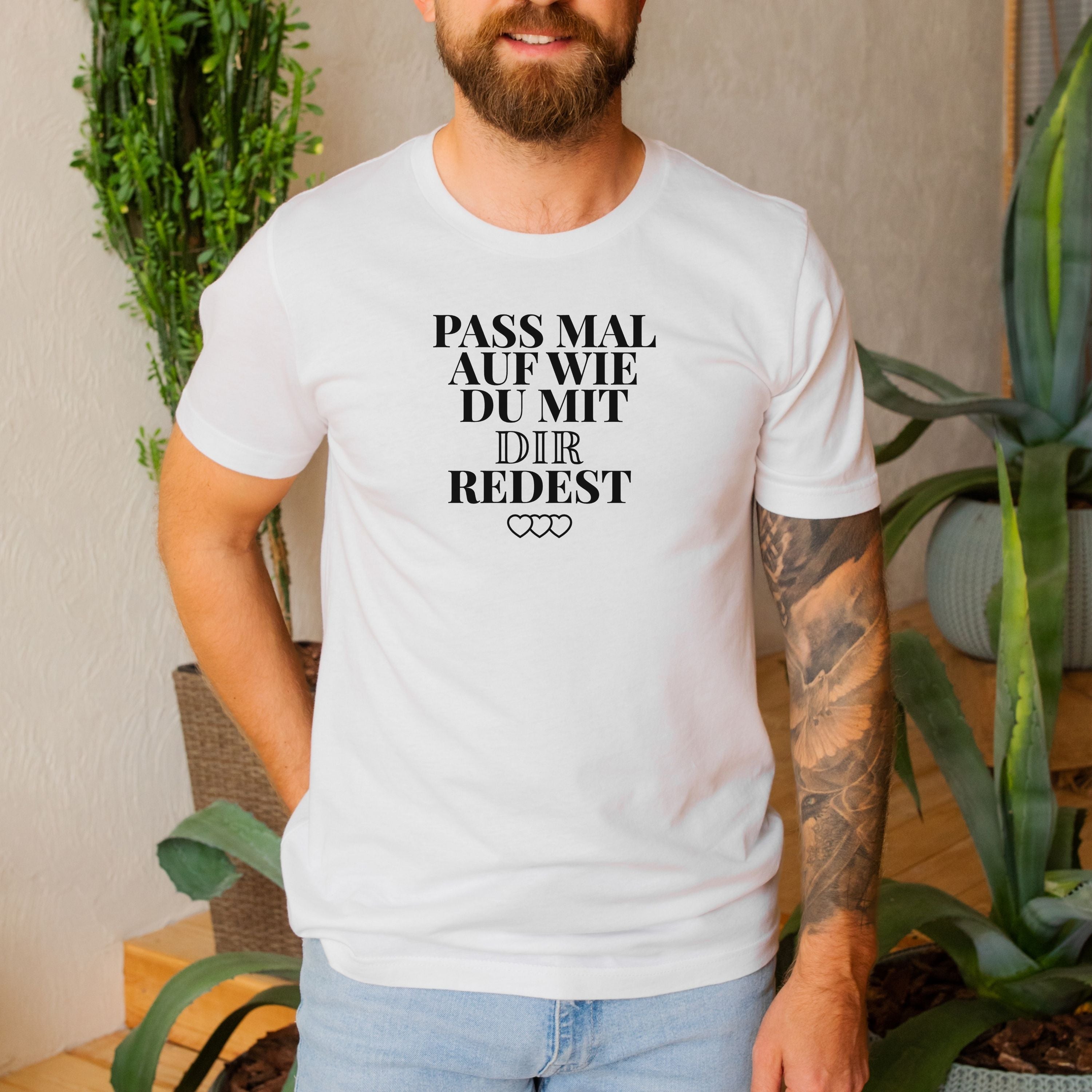 Pass mal auf - Bio Unisex T-Shirt