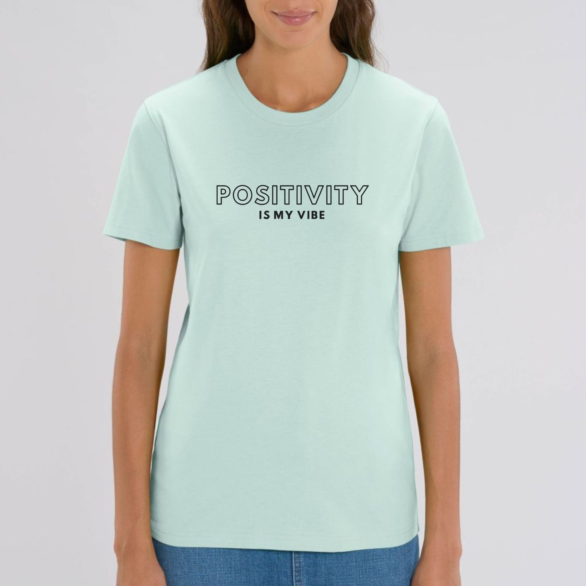 Positivity is my vibe Bio Unisex T-Shirt