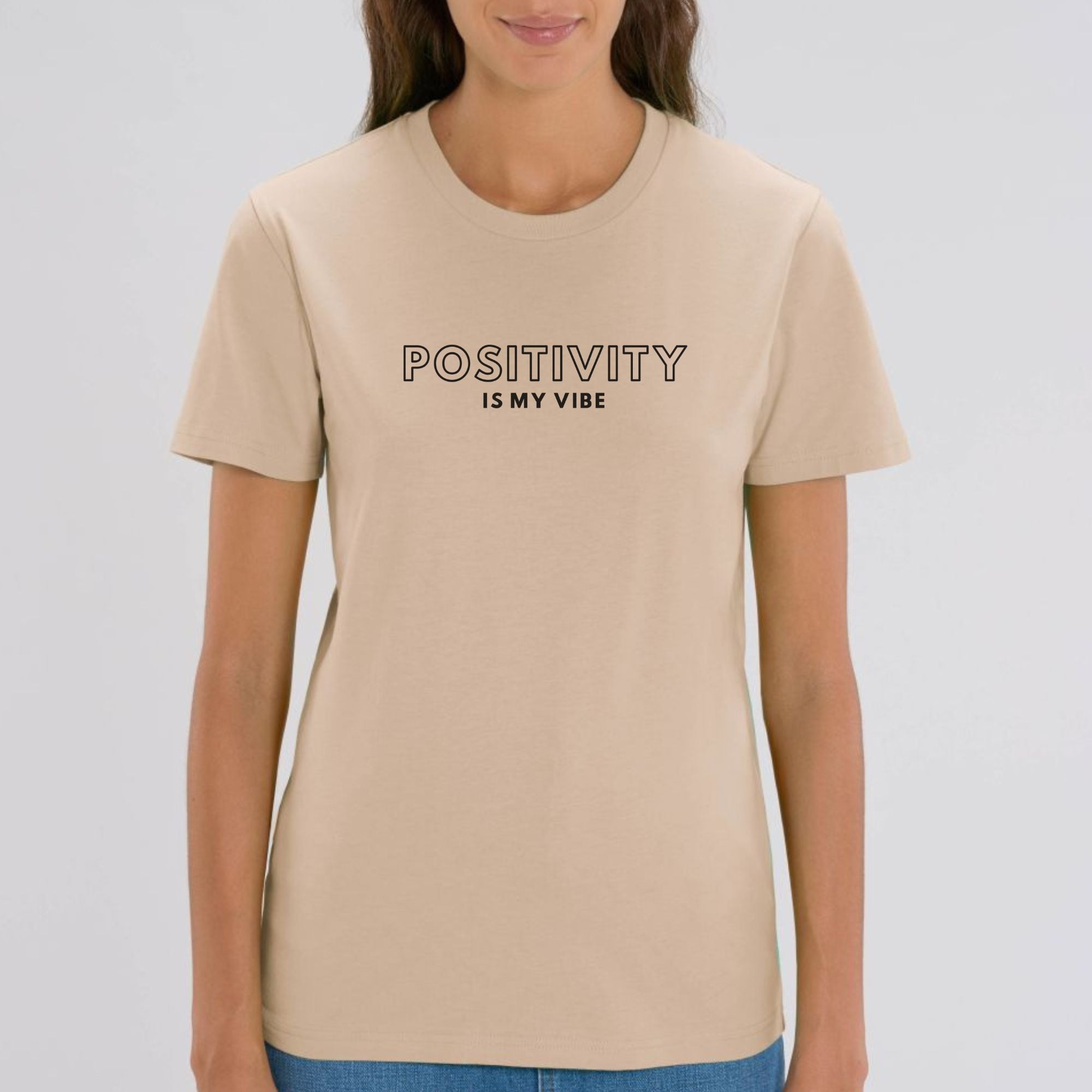 Positivity is my vibe Bio Unisex T-Shirt