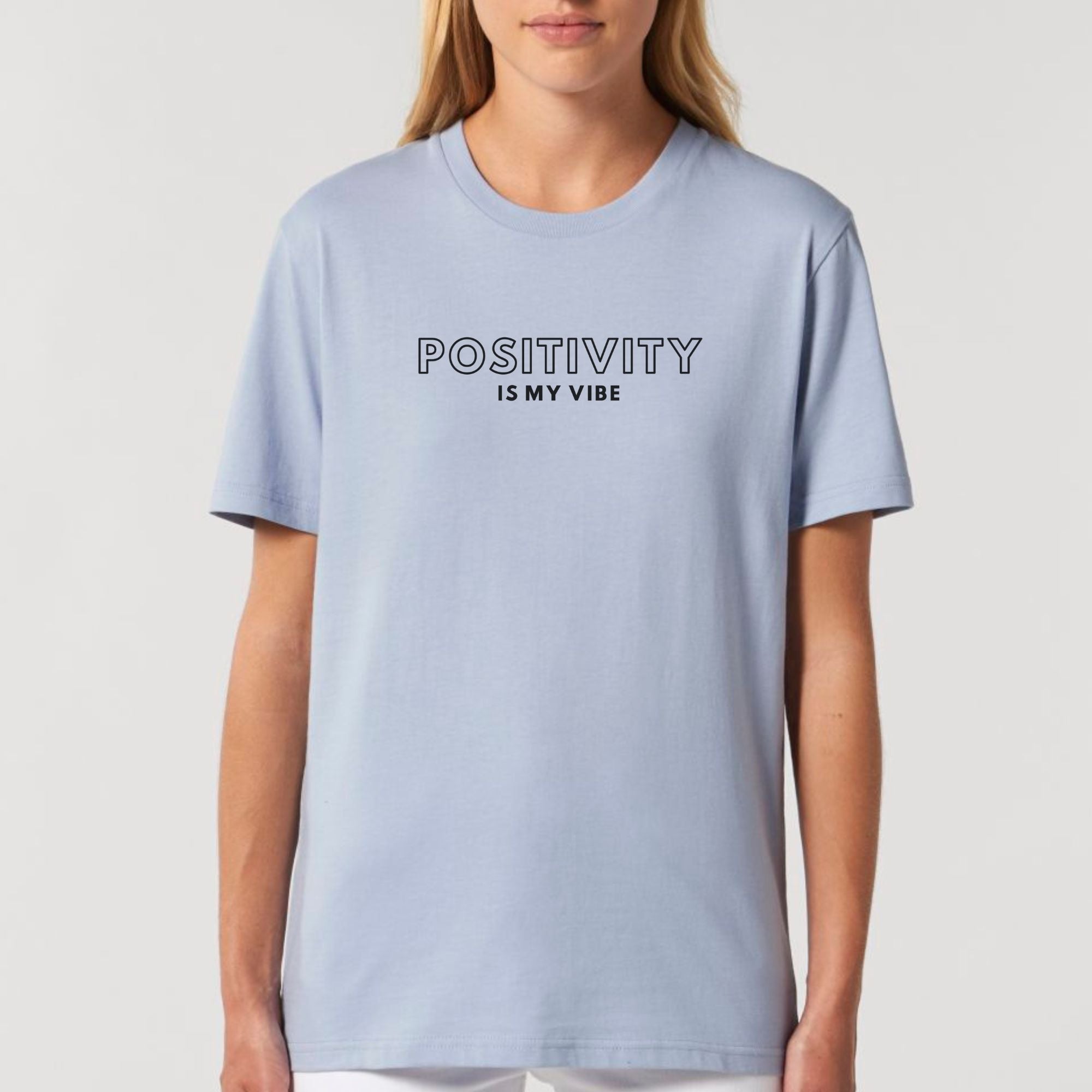 Positivity is my vibe Bio Unisex T-Shirt